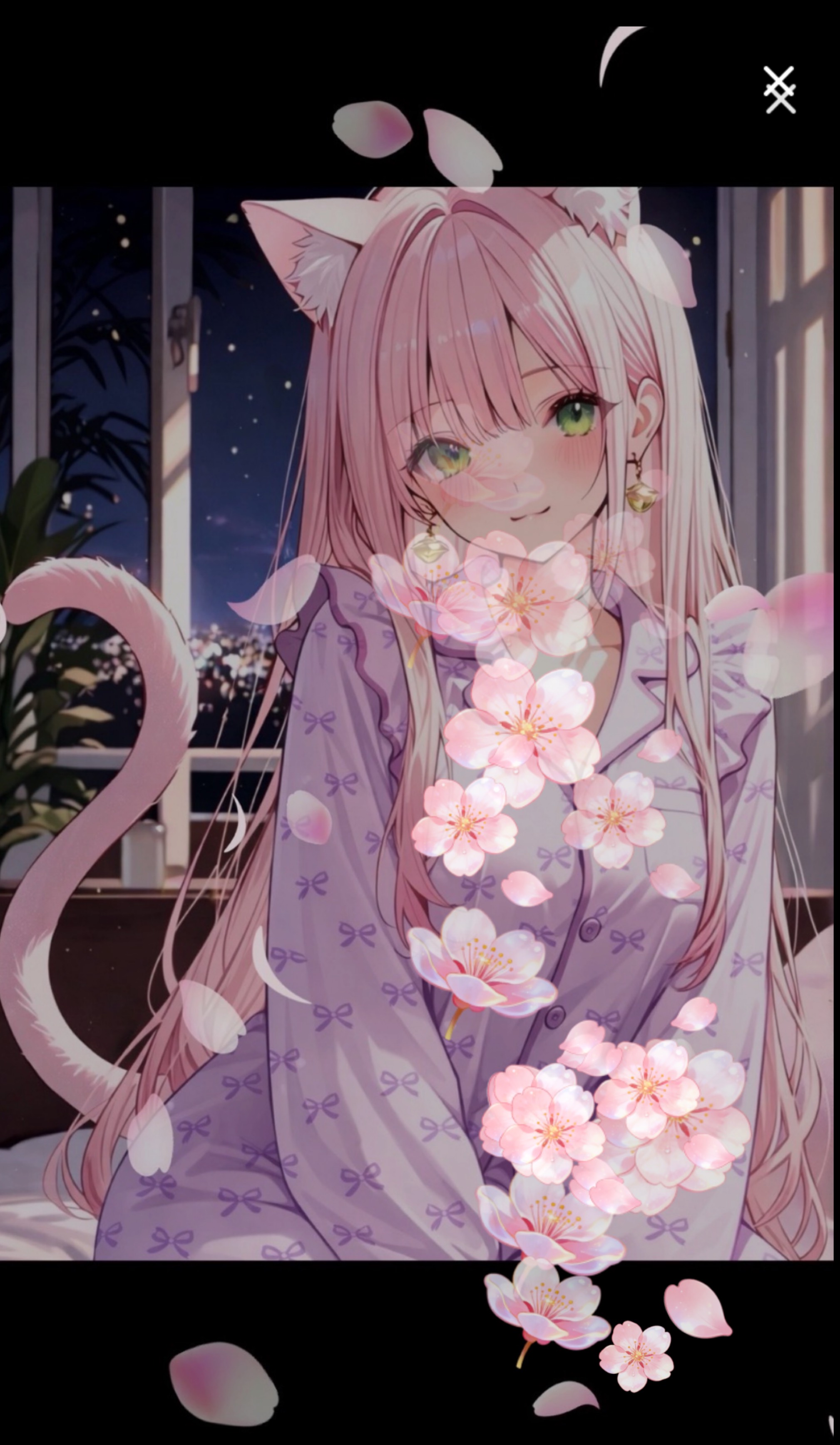 ここでお花見しよう🌸ヒラヒラ〜