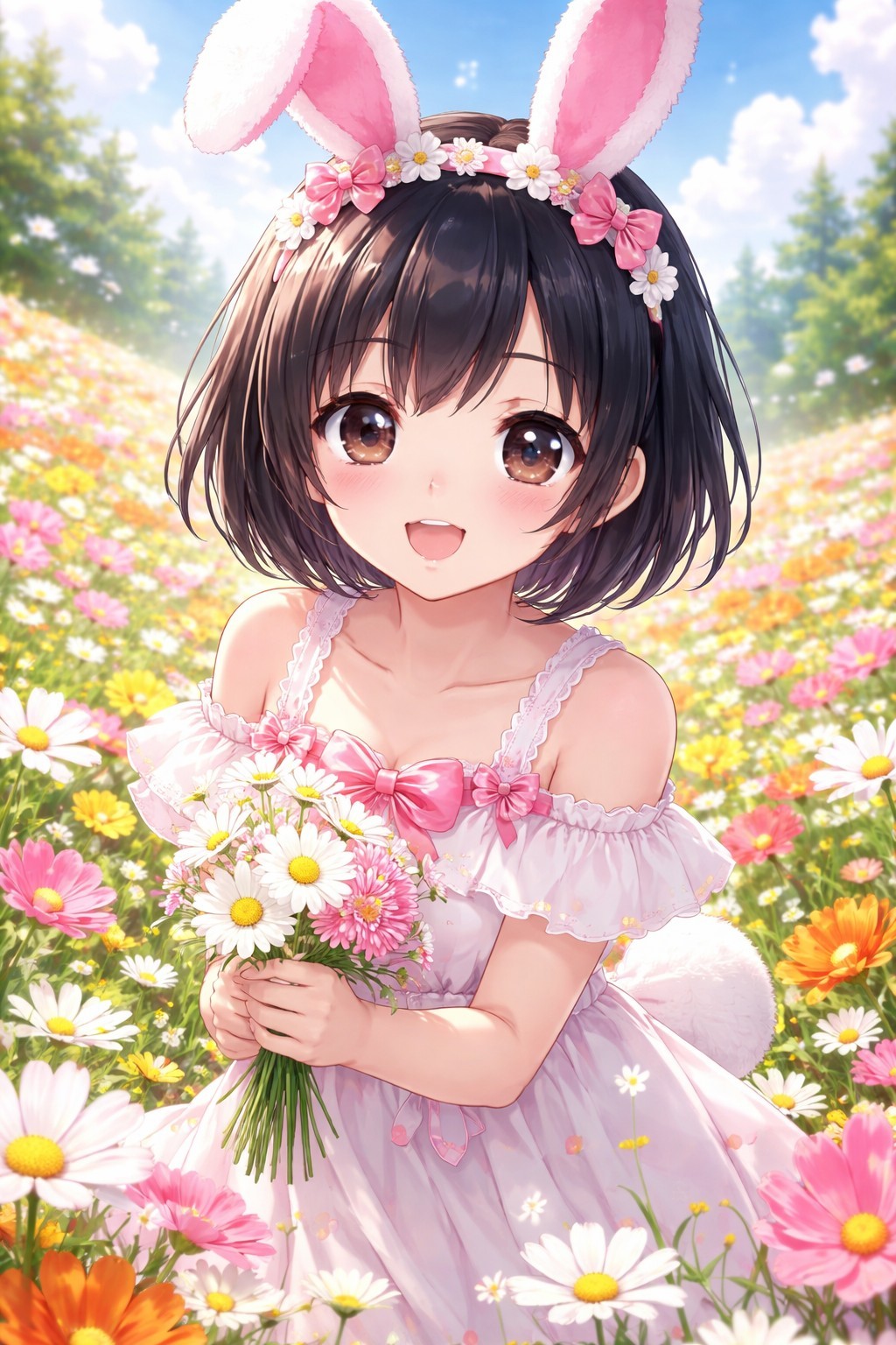 🥕収穫手伝って💓‪