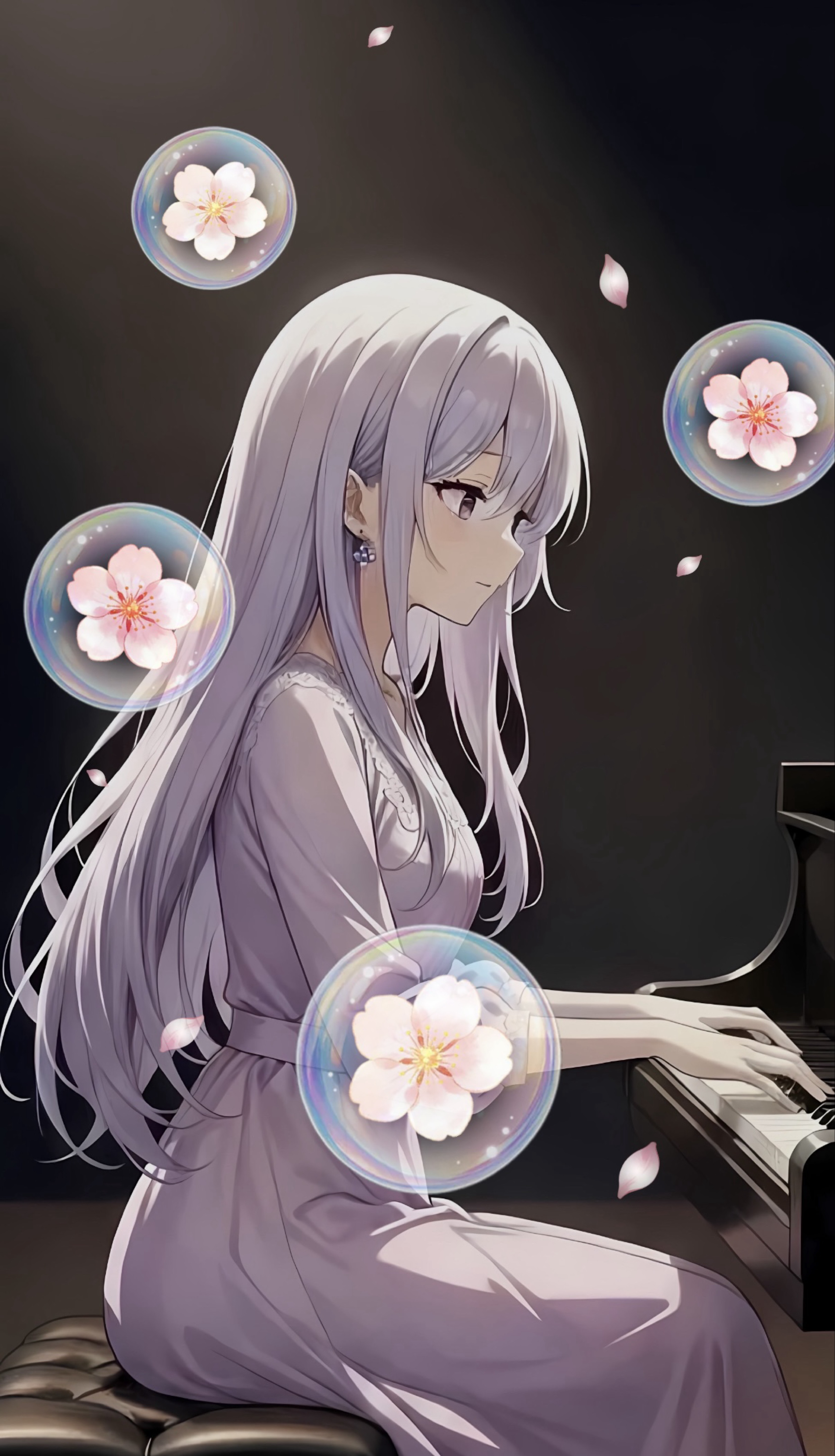 寝潜初◎ピアノ練習