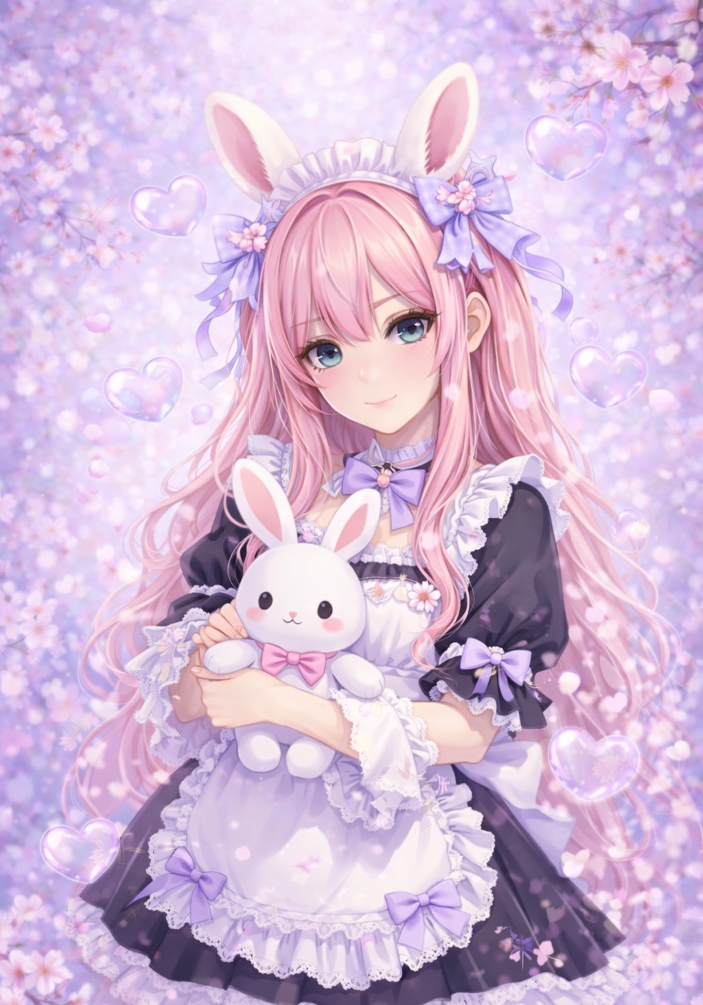 1h:うさ耳も可愛いでしょ？潜りもおいで