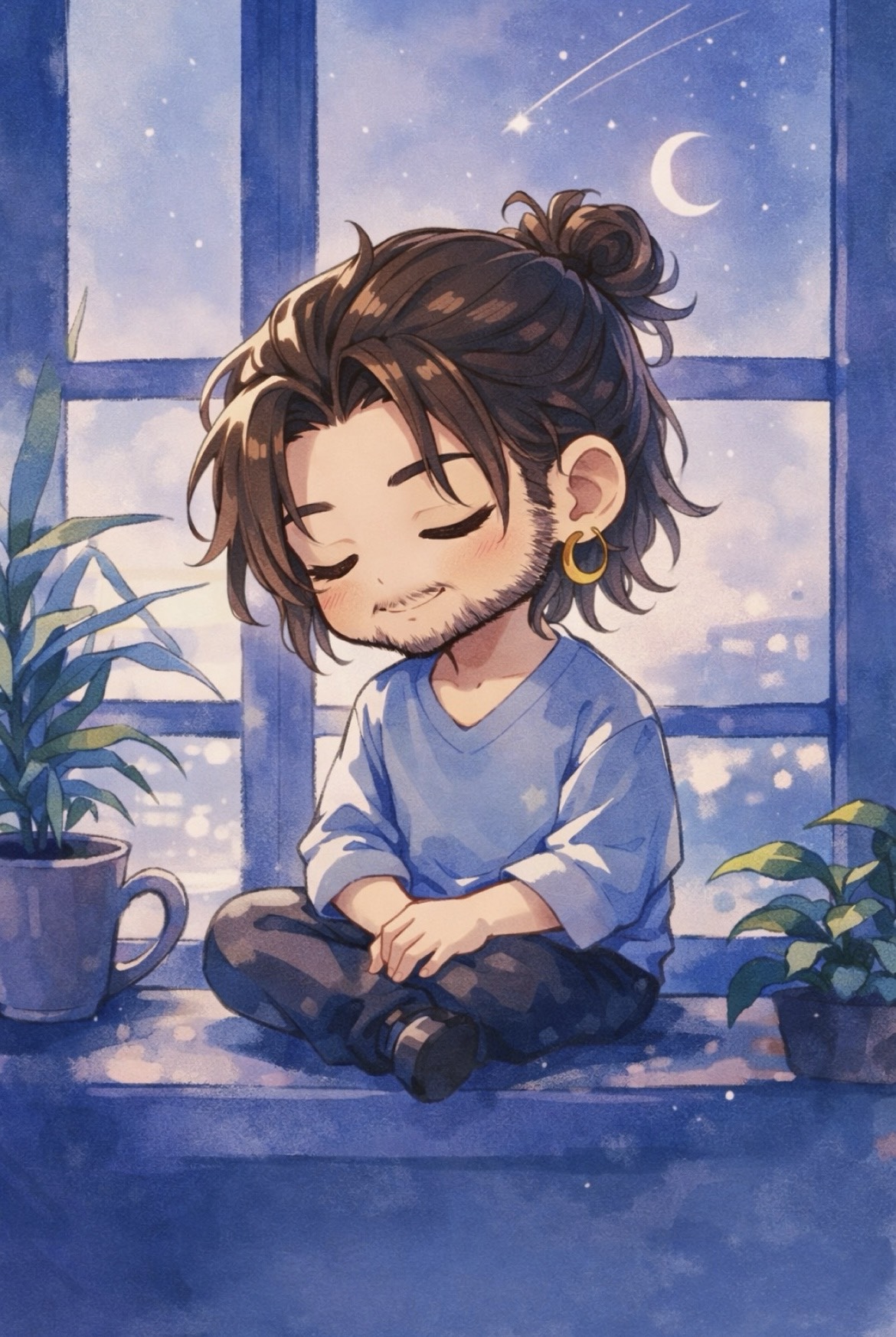 初潜◎夜のおはなし。4/8