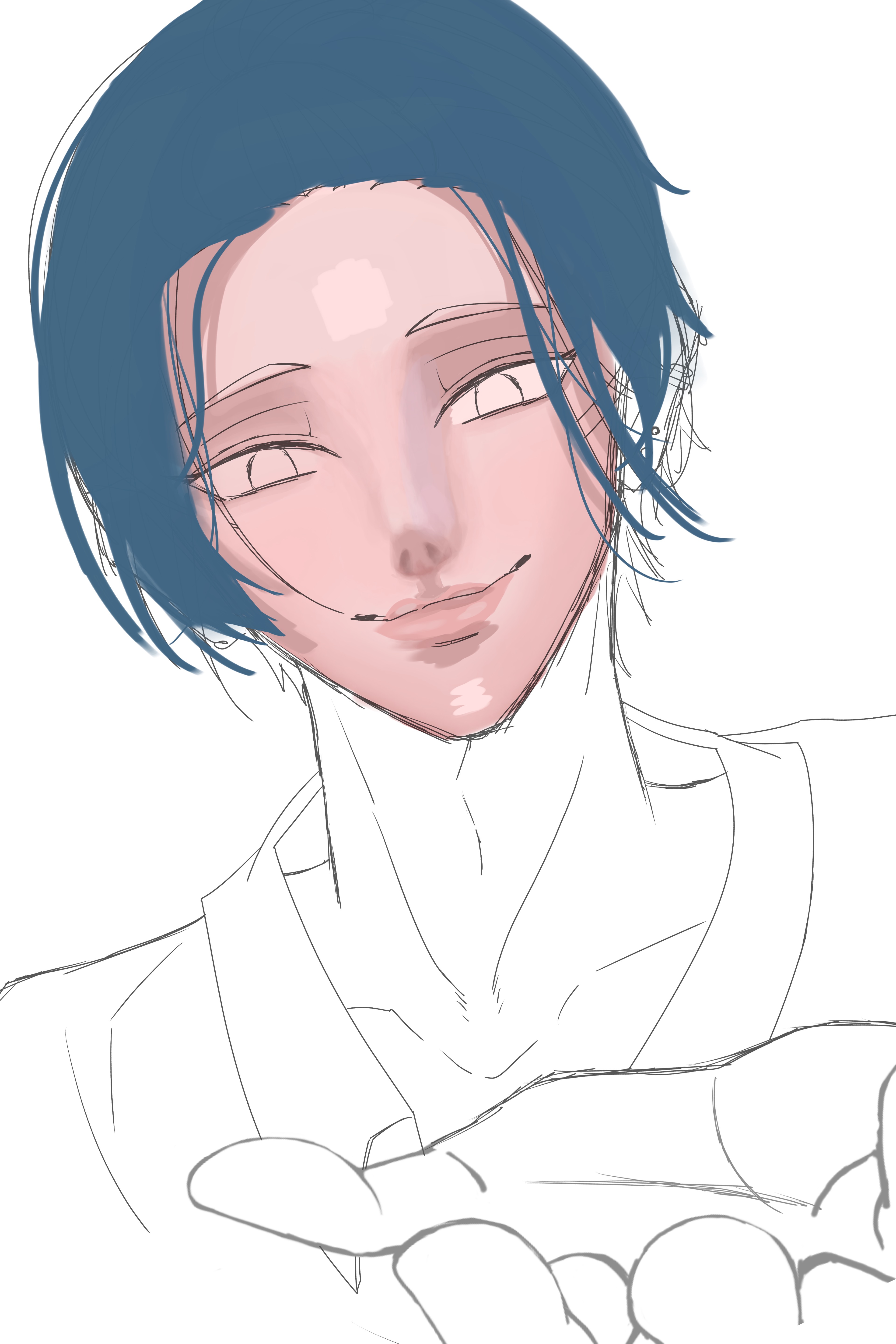 初寝潜◎お絵描き🎨✍💕