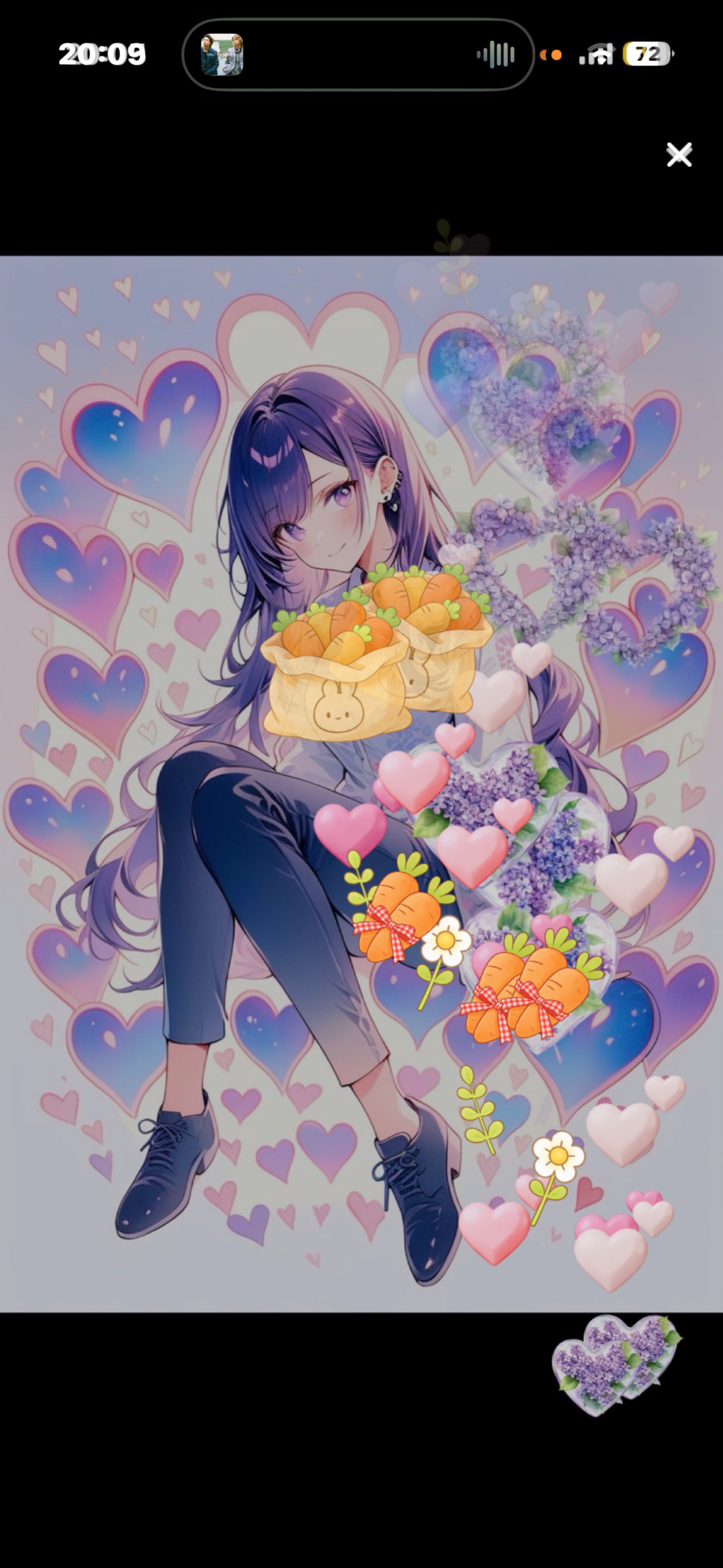 初寝潜◎お絵描き🎨✍💕