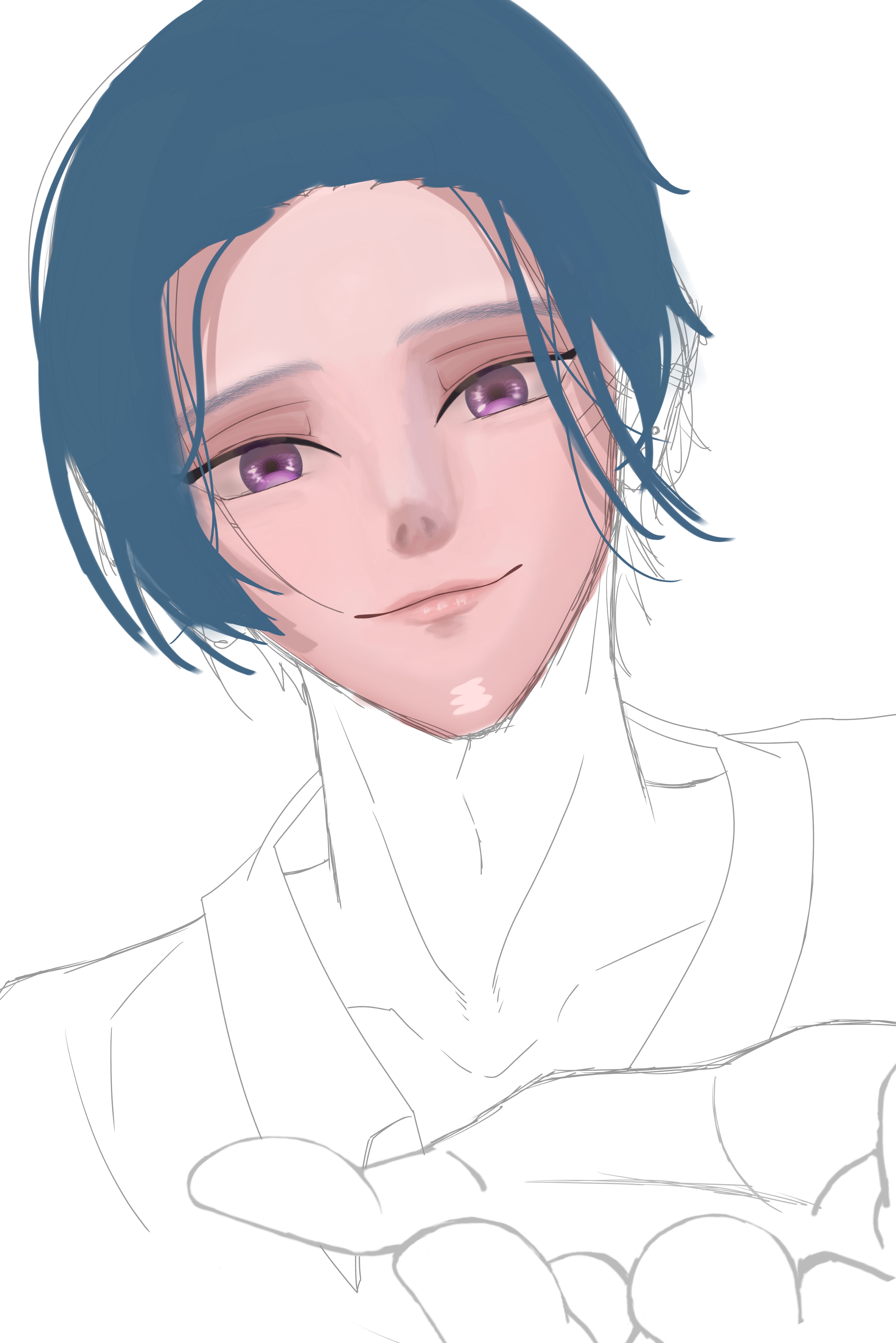 初寝潜◎お絵描き🎨✍💕