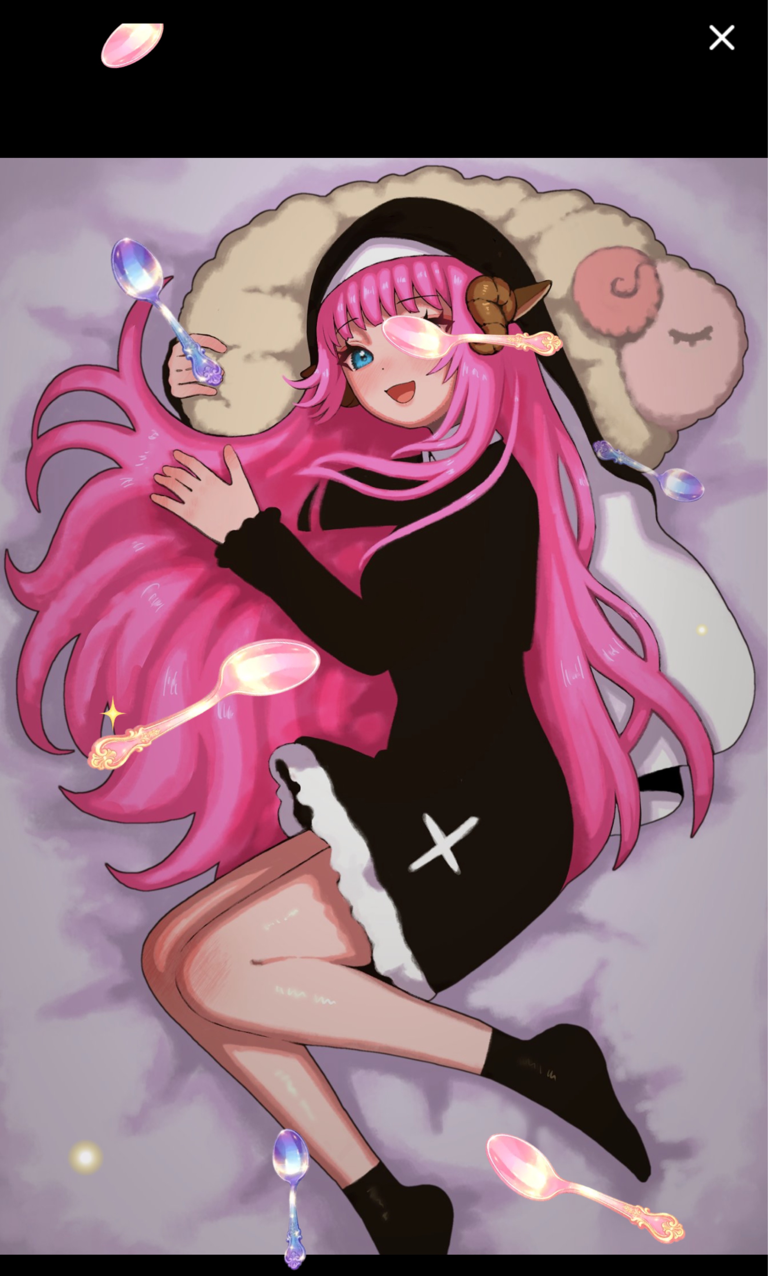 おやすみ待ってる🐑初潜寝