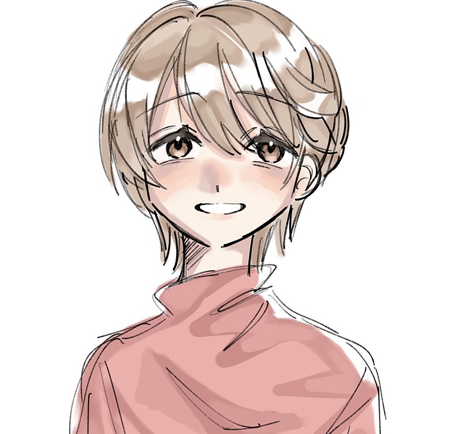 珍しく落ち着いてるよ✨️✨️すこしだけ