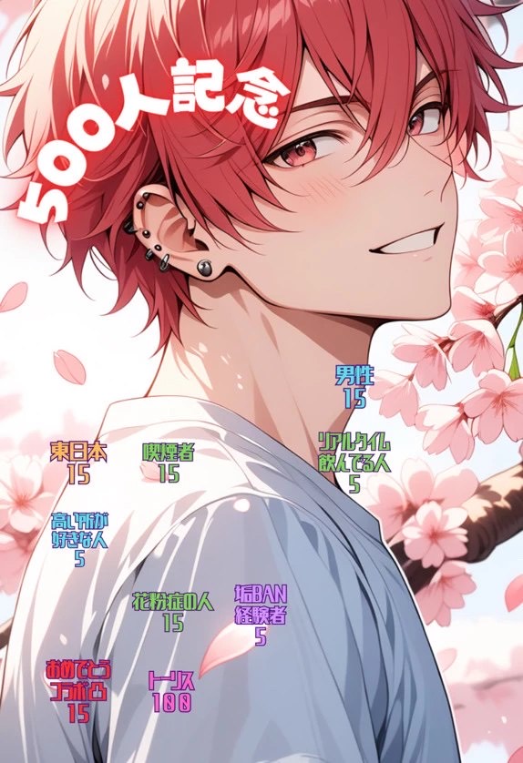 500人記念ビンゴ枠☠️