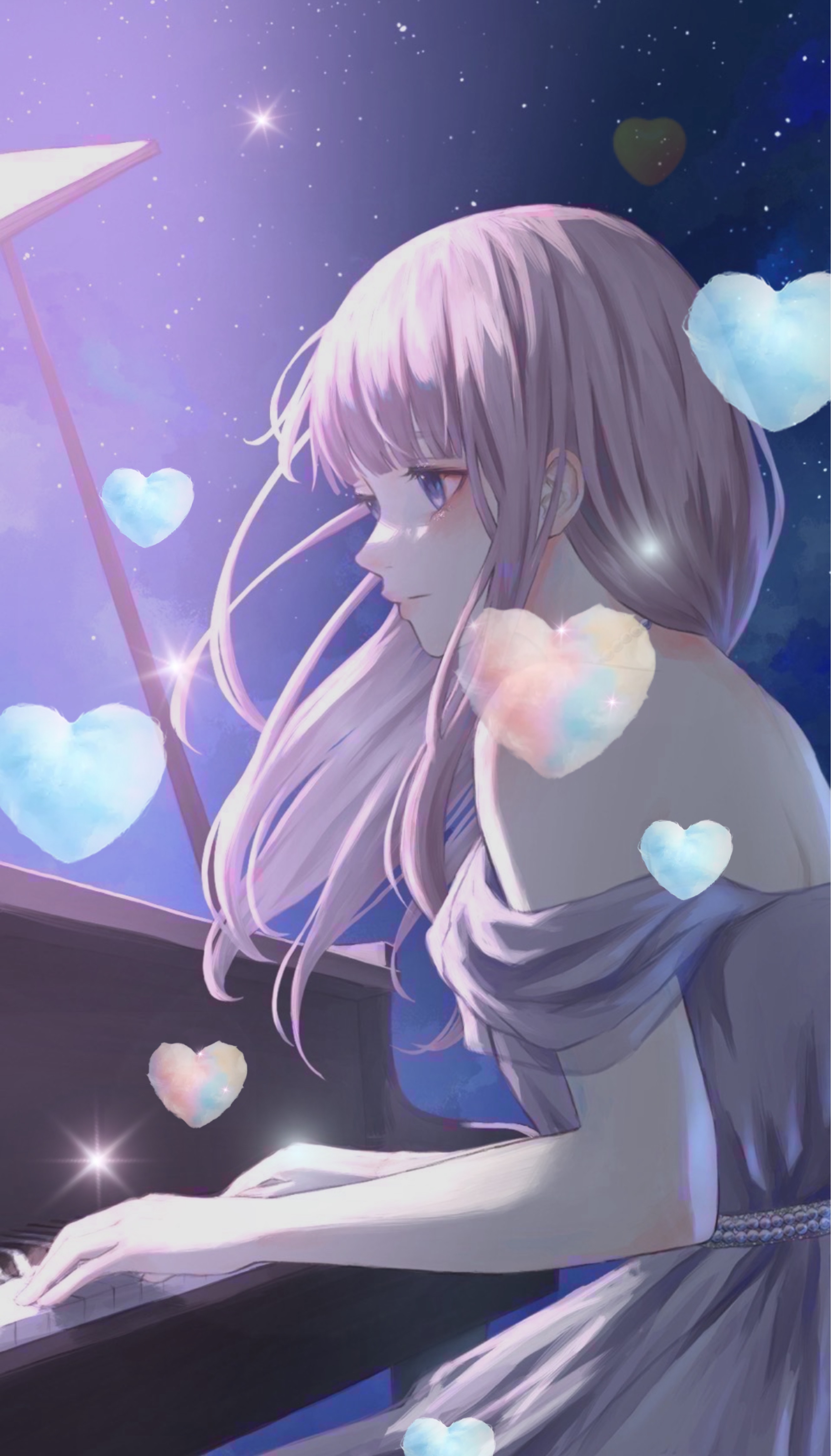 初寝潜◎眠れるおピアノ𓊩