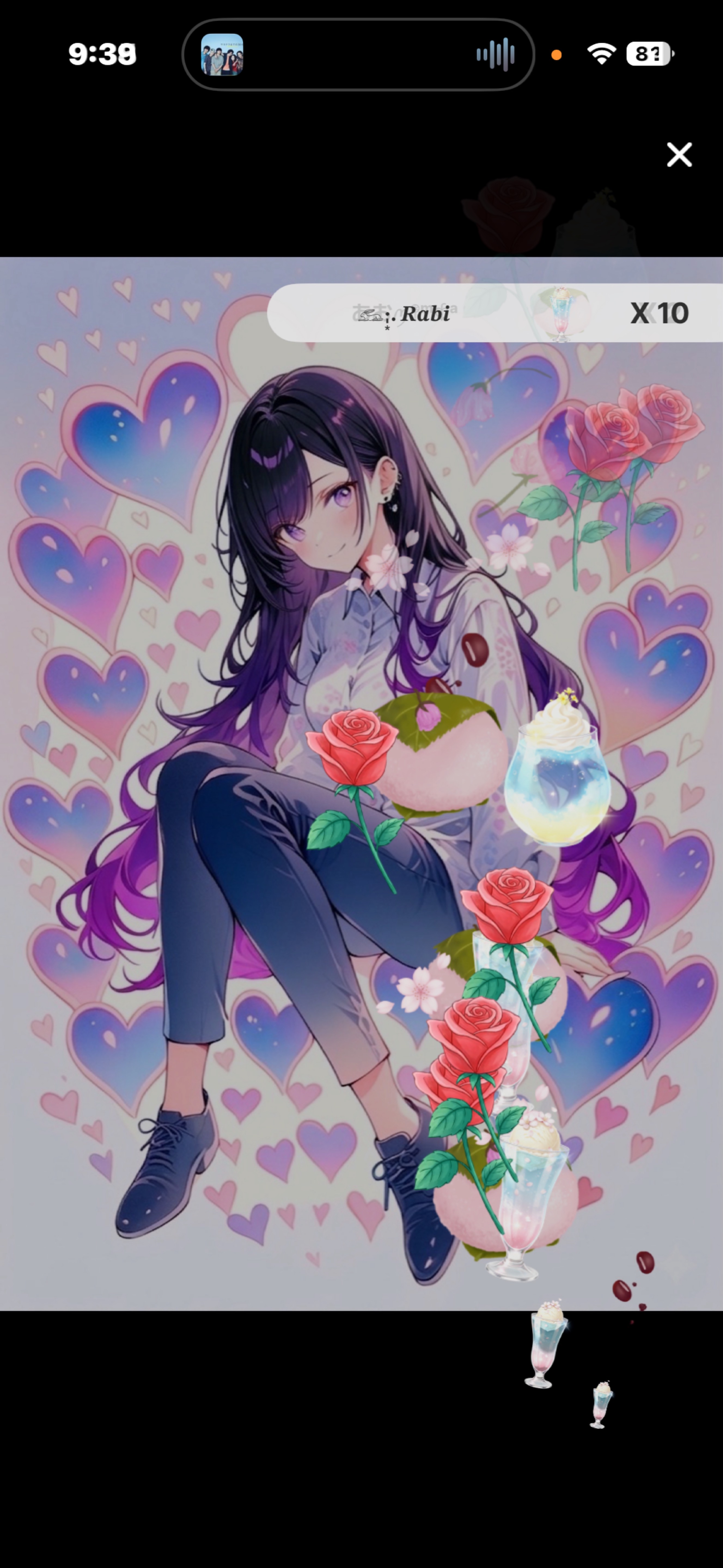 初寝潜◎おはよう❣️