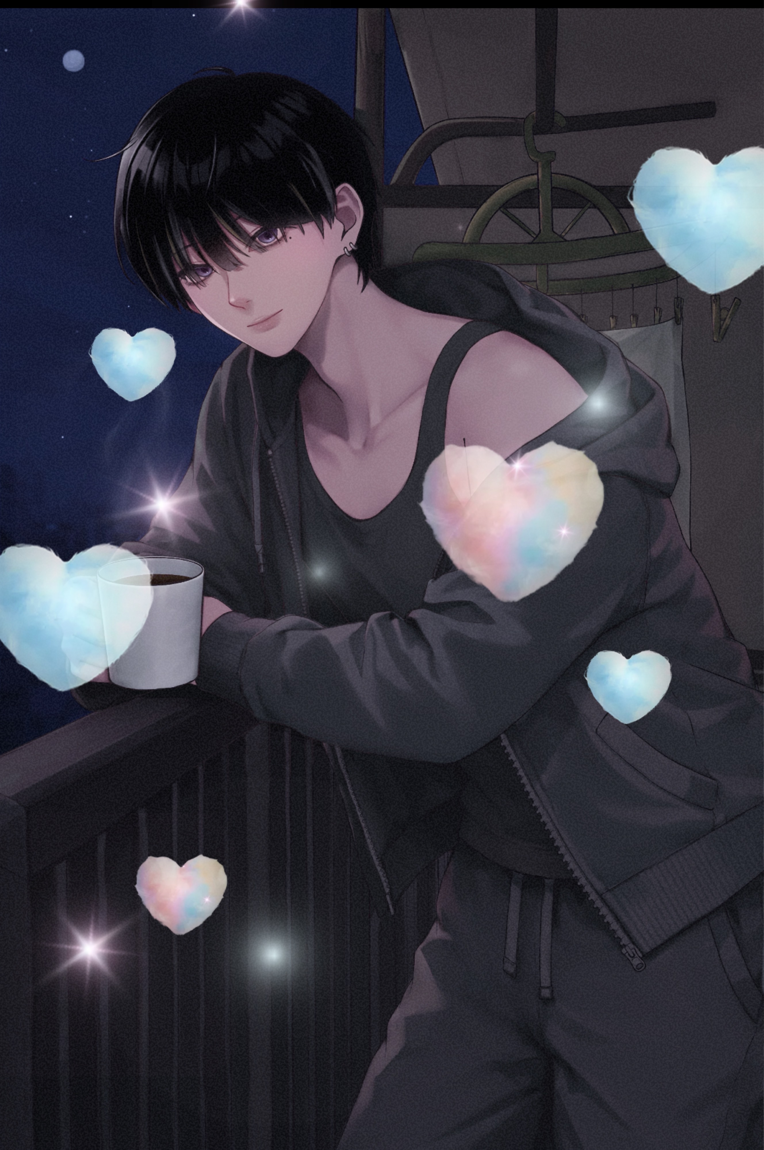 初潜寝◎おいで〜