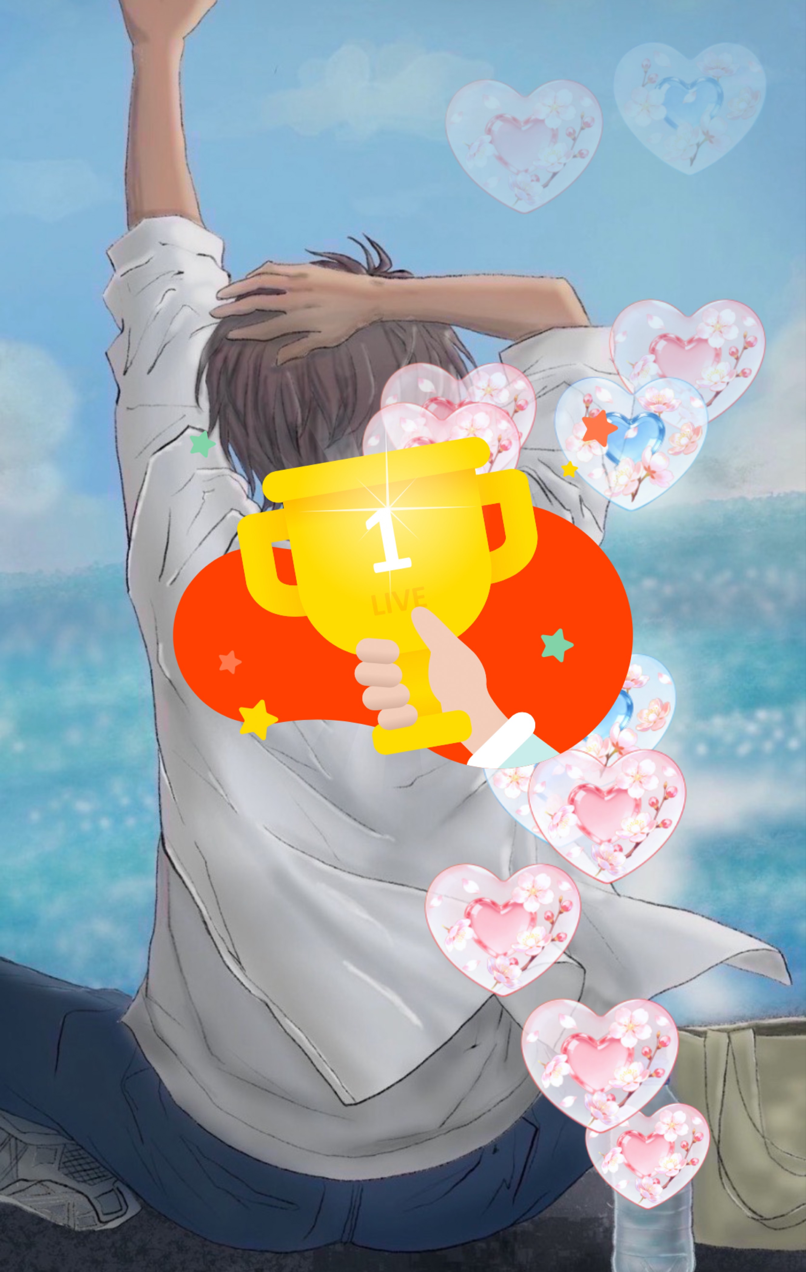 潜 〇 朝 の 配 信 .