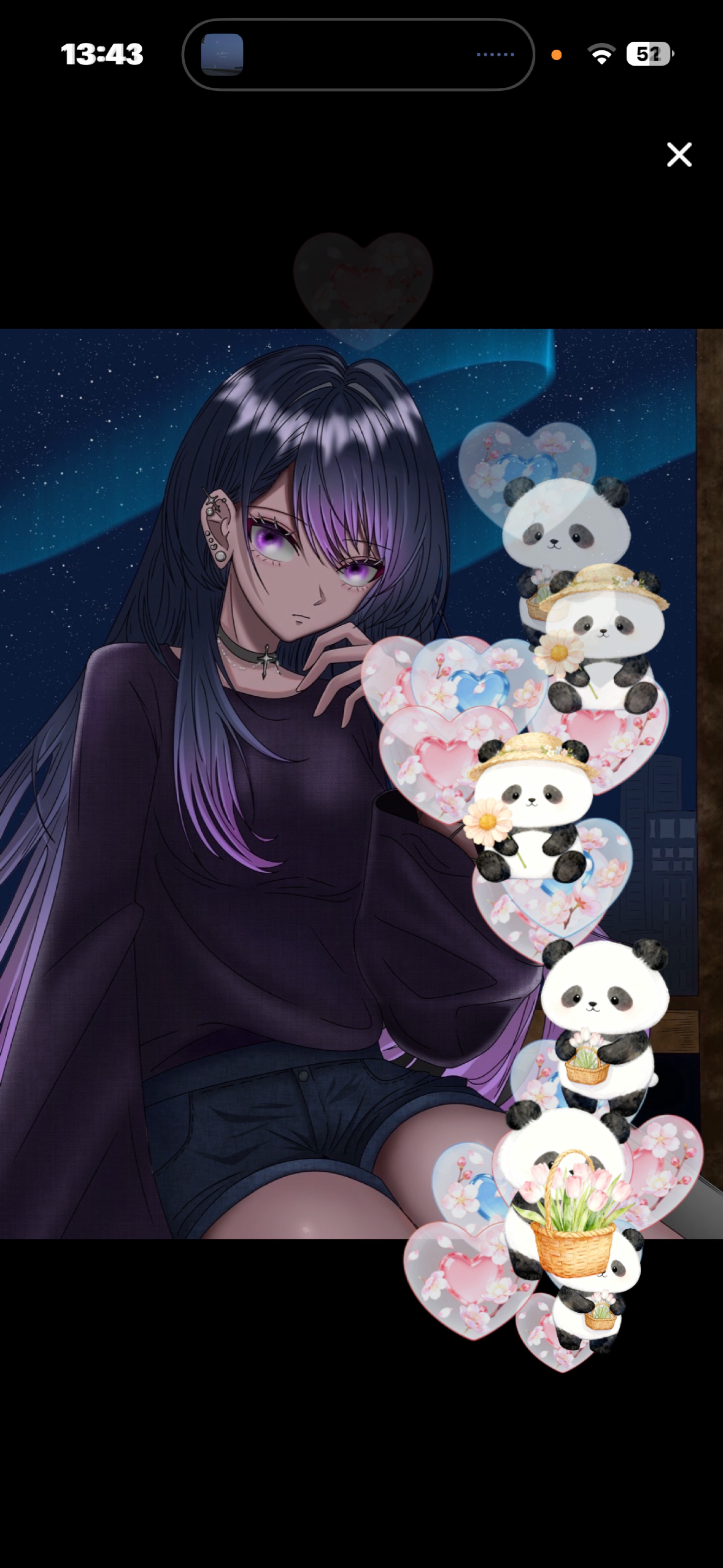 初寝潜◎1分くれない？⊂(´꒳`)⊃♡