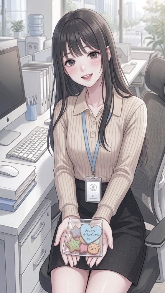 おしごとがんばって🤍の枠