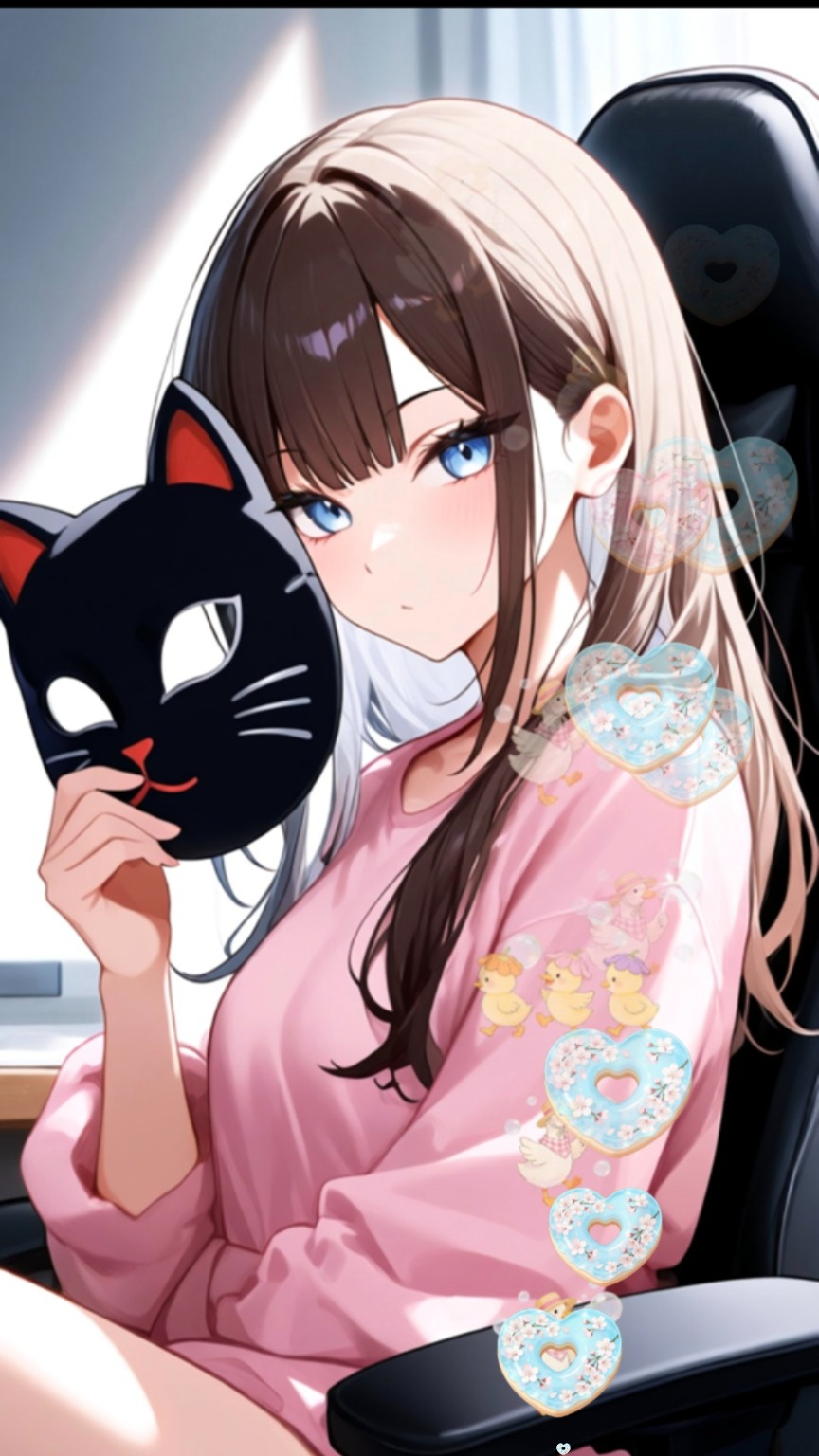 初潜寝◎　仕事しながら