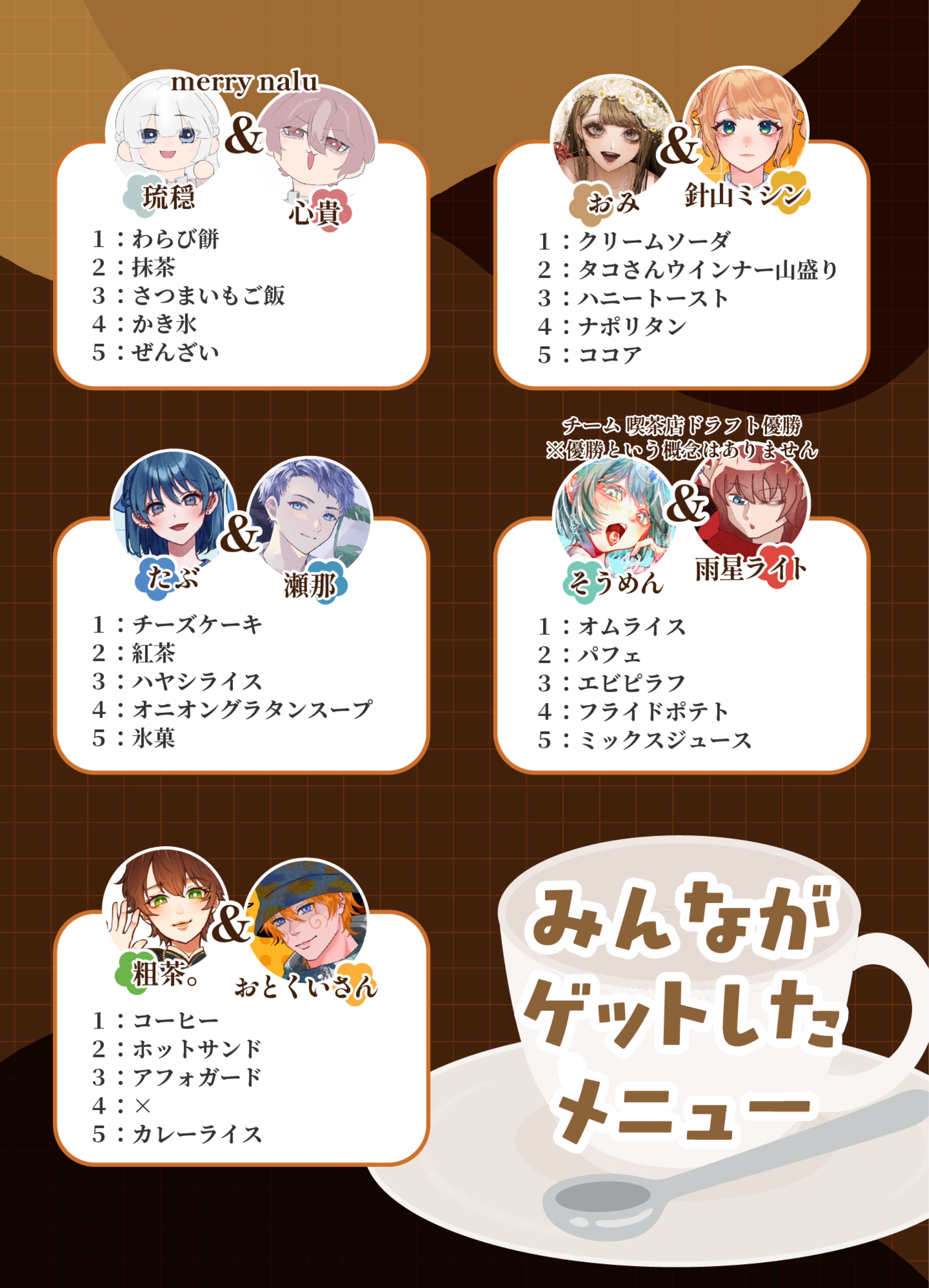 喫茶店ドラフト