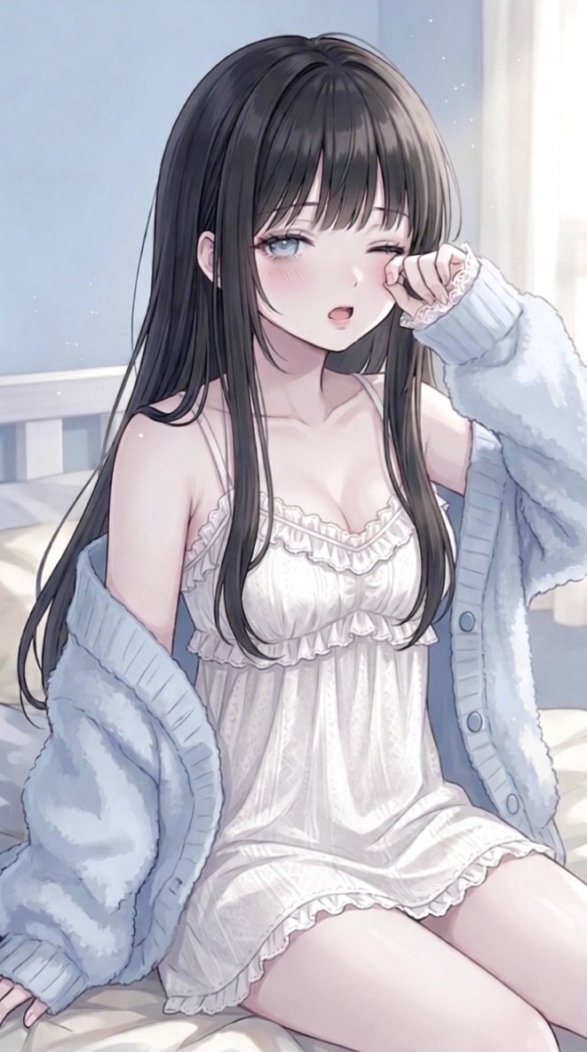 おきたよ〜おぱよ◜.  ̫.◝