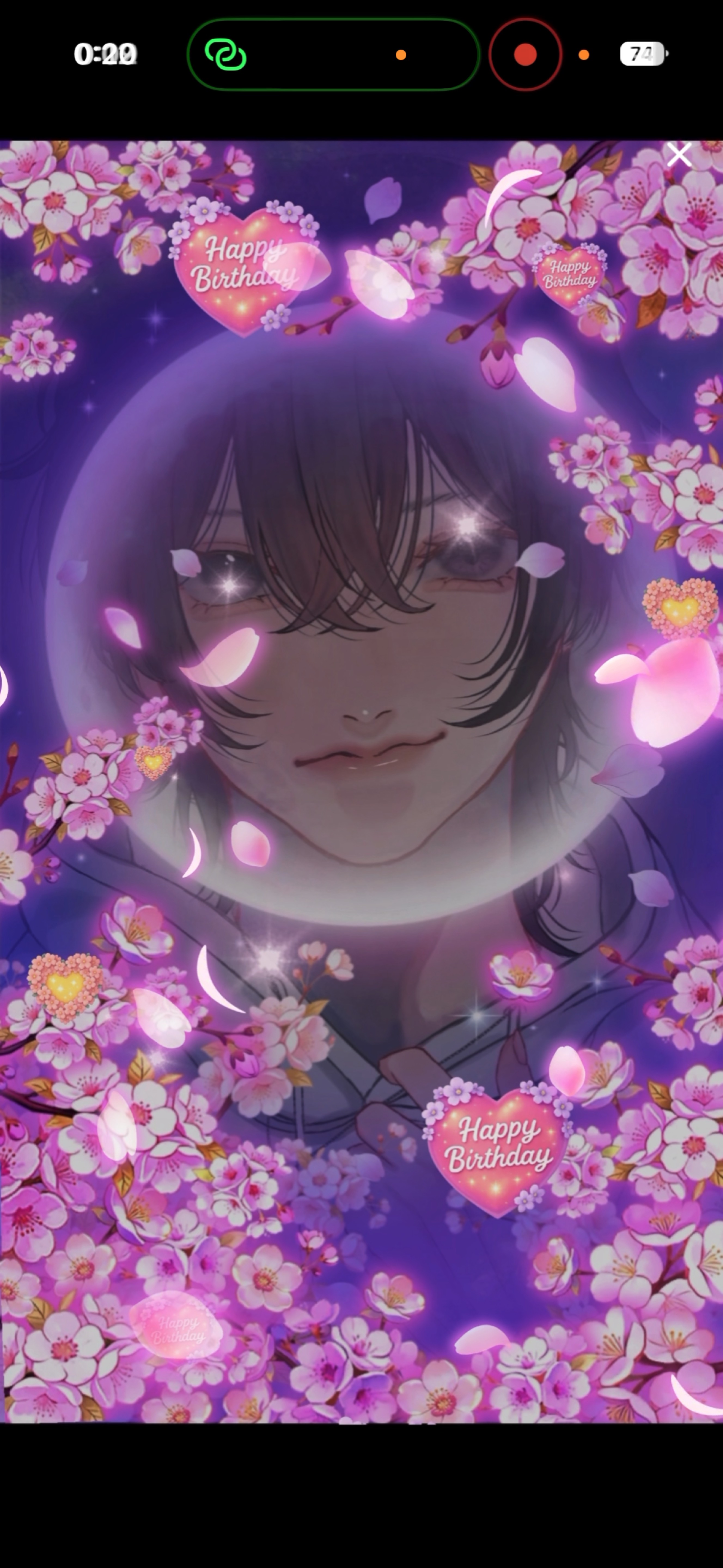 誕生日カウントダウン‪