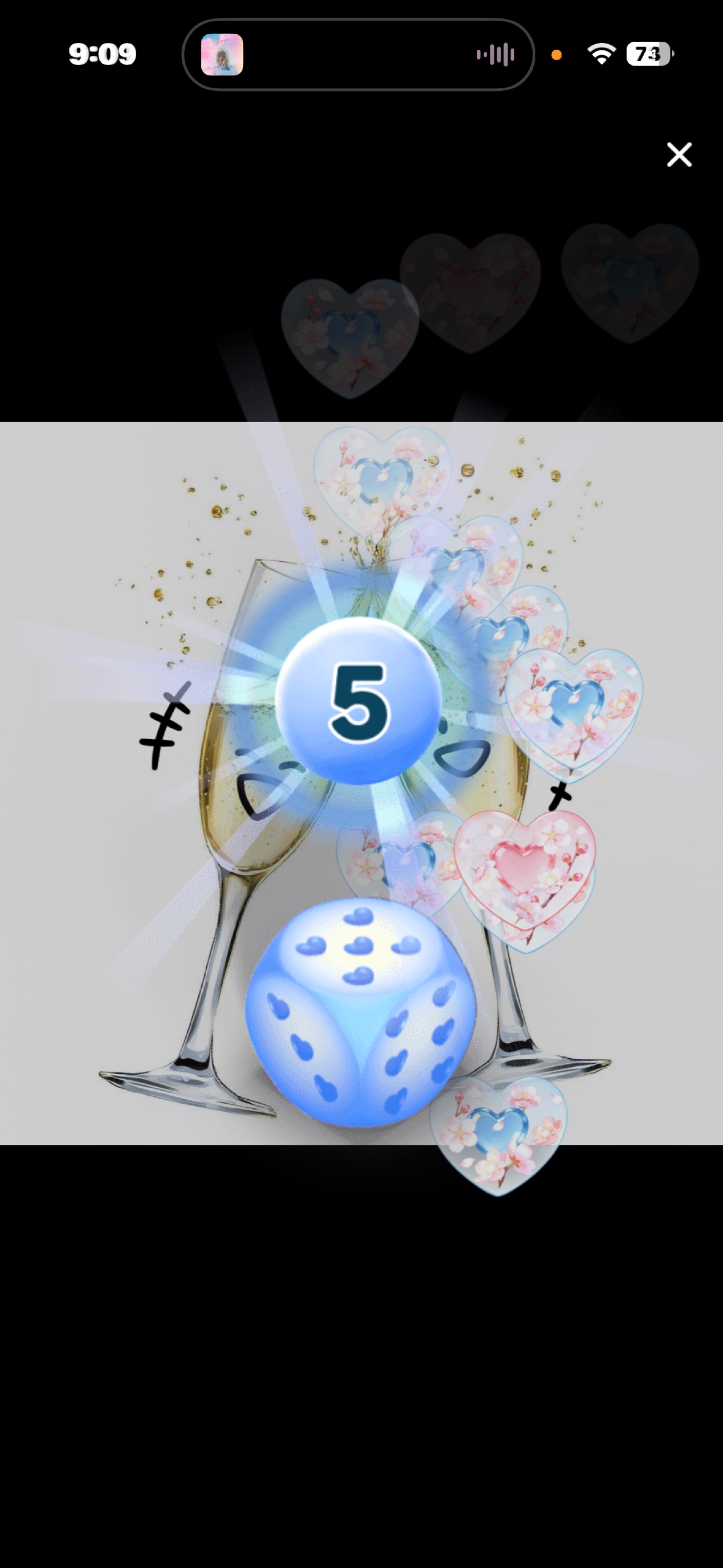 初寝潜◎笑うシャンパンのひととき＿。