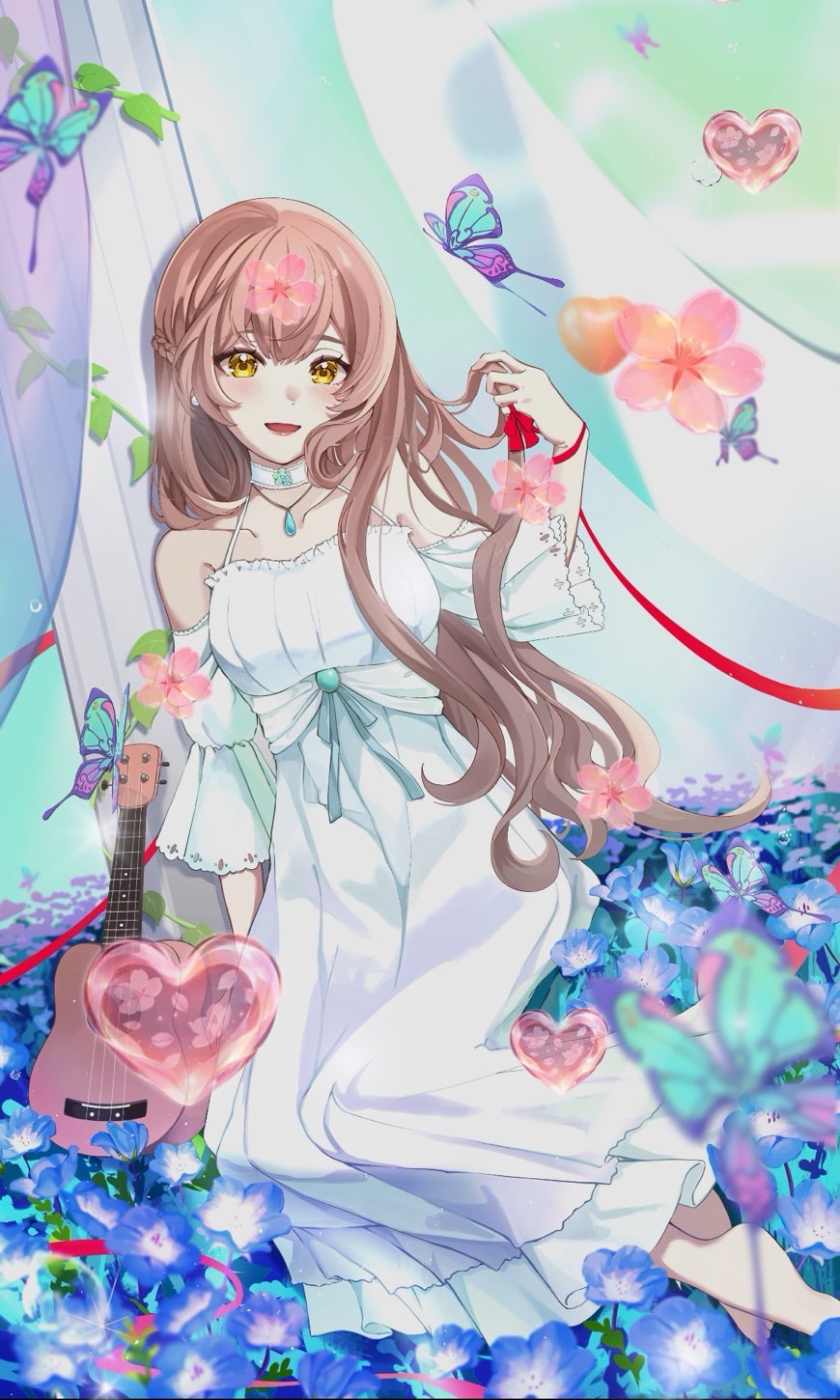 22:30までウクレレ♬*.+゜