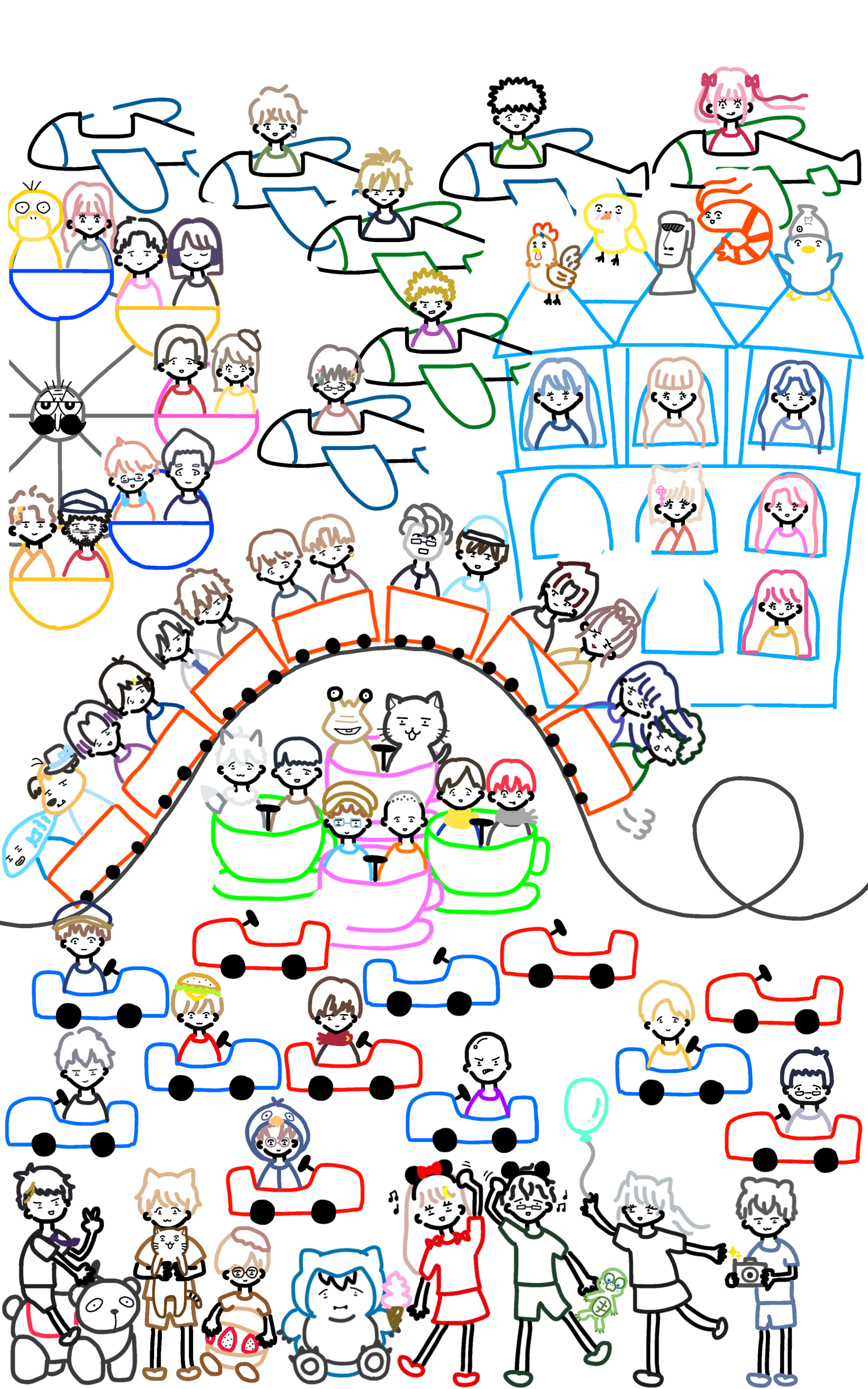 夜はここ！みんないらっしゃい！