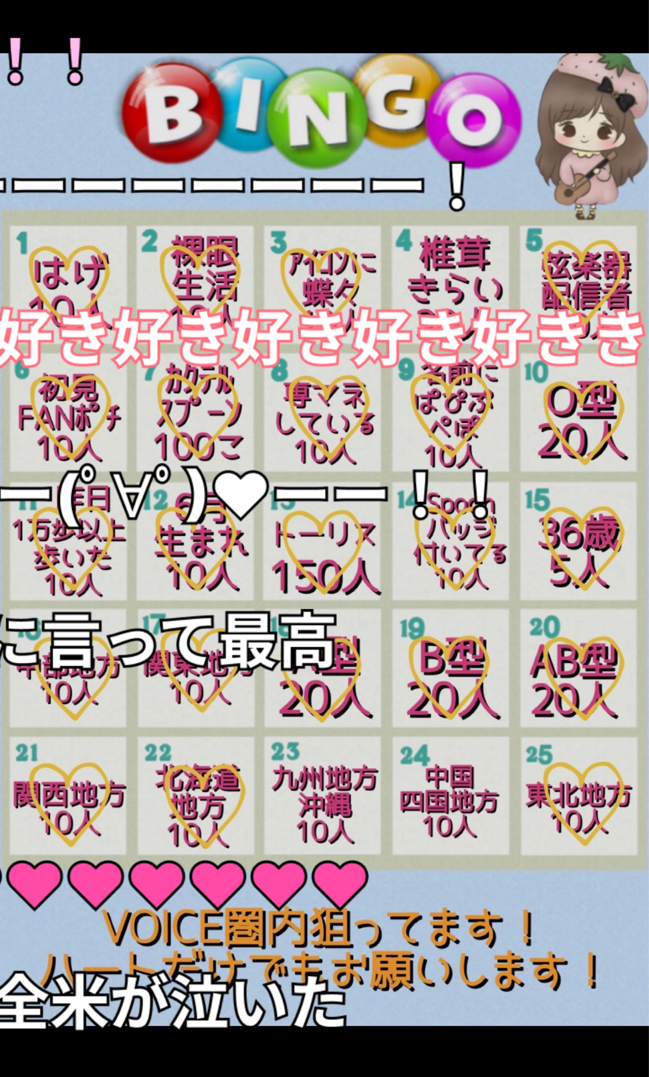 椎茸嫌いな人はいってきて！