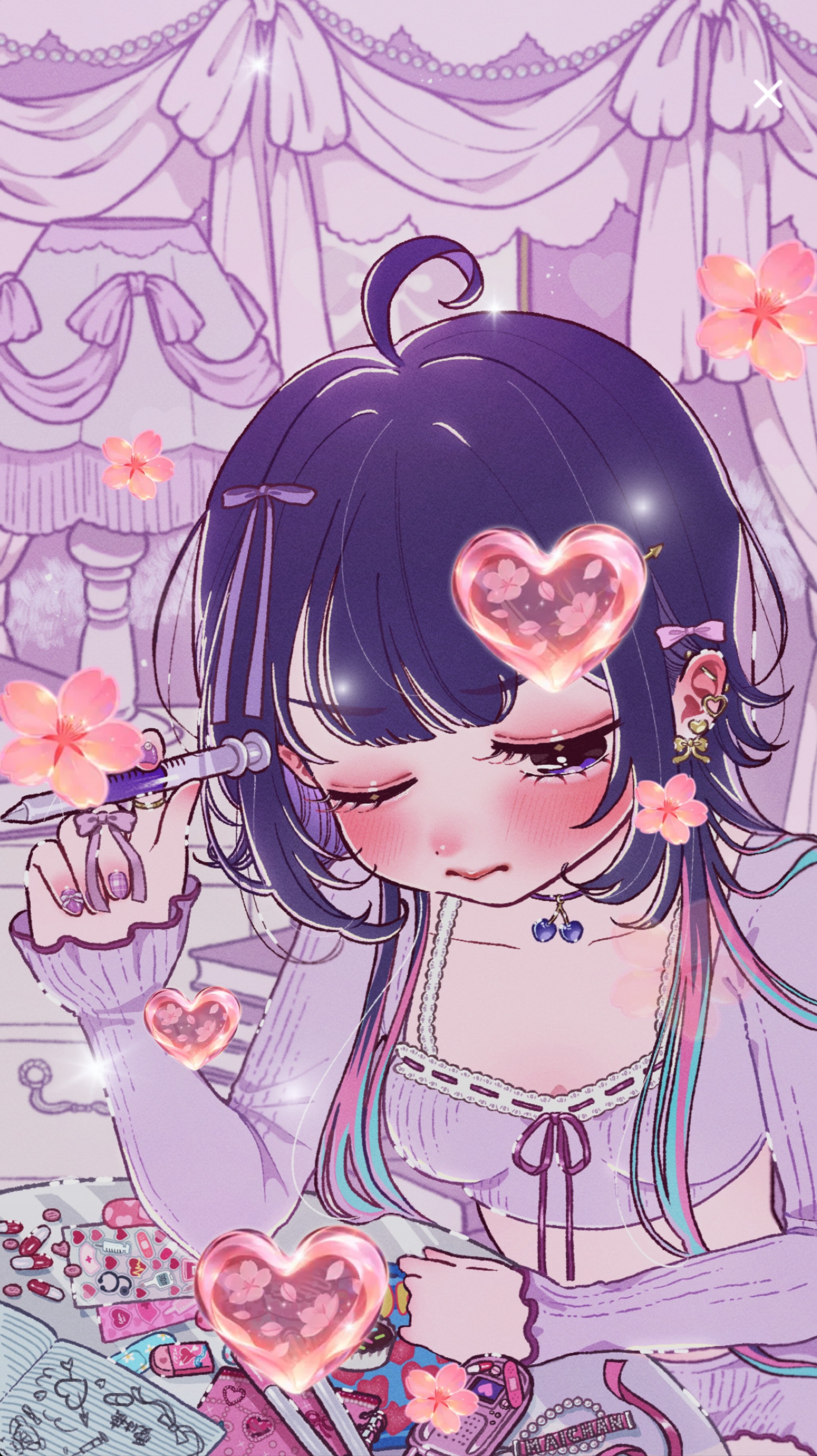 作業のおともに