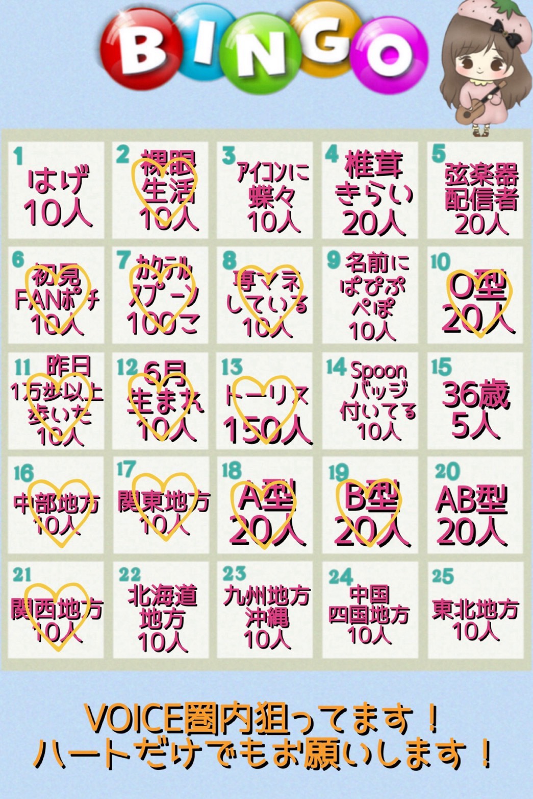 (｣ᐛ )｣ ̖́-BINGO~~!!!