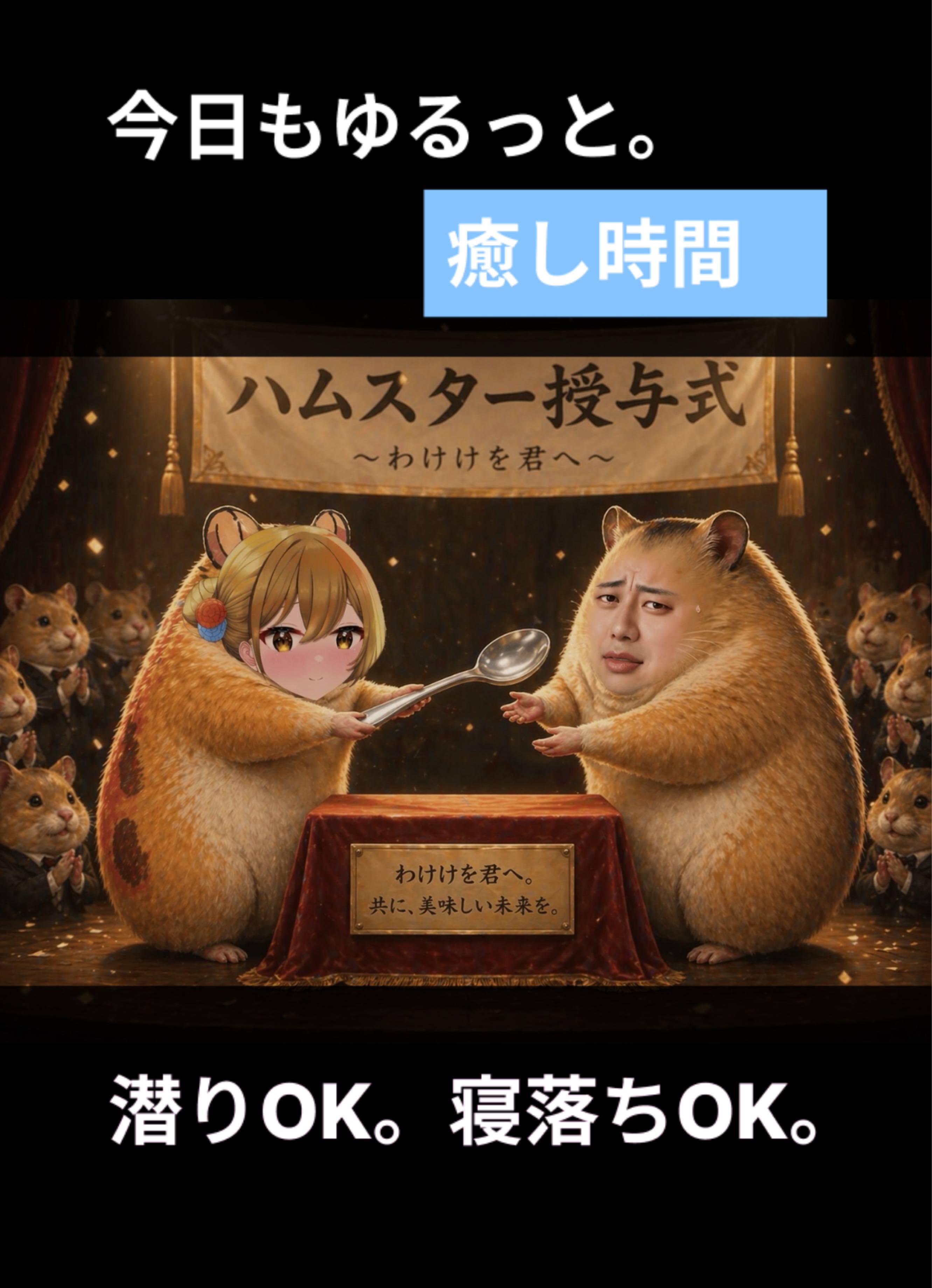 中低音/介護福祉士 まったりをどうぞ