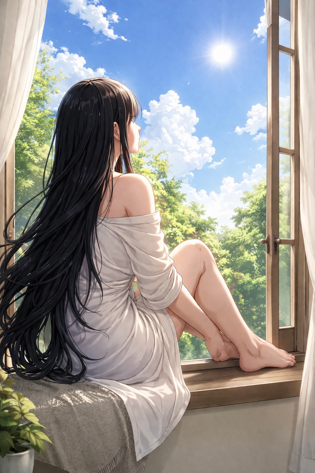 少し早いおはよう(寝起き😪