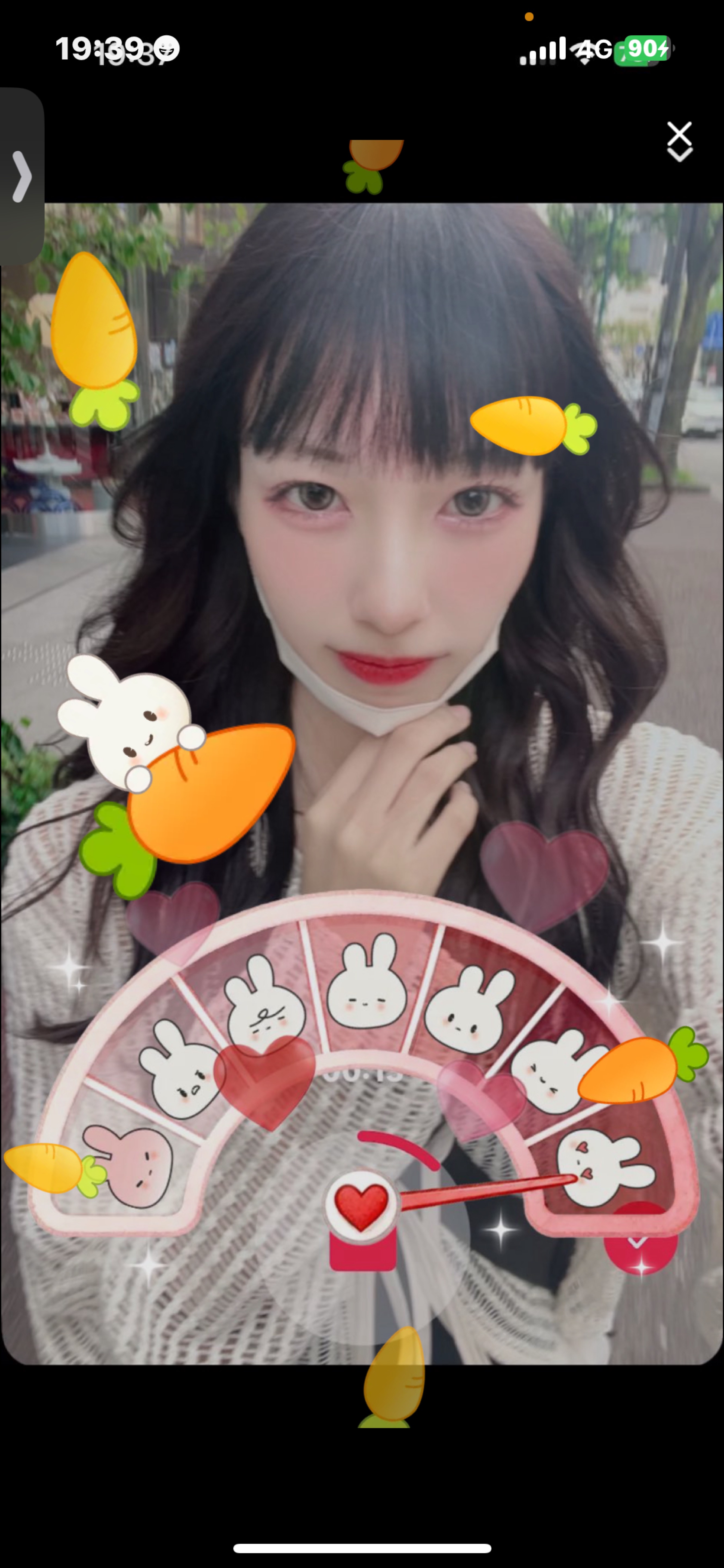 少し配信するよ〜💕