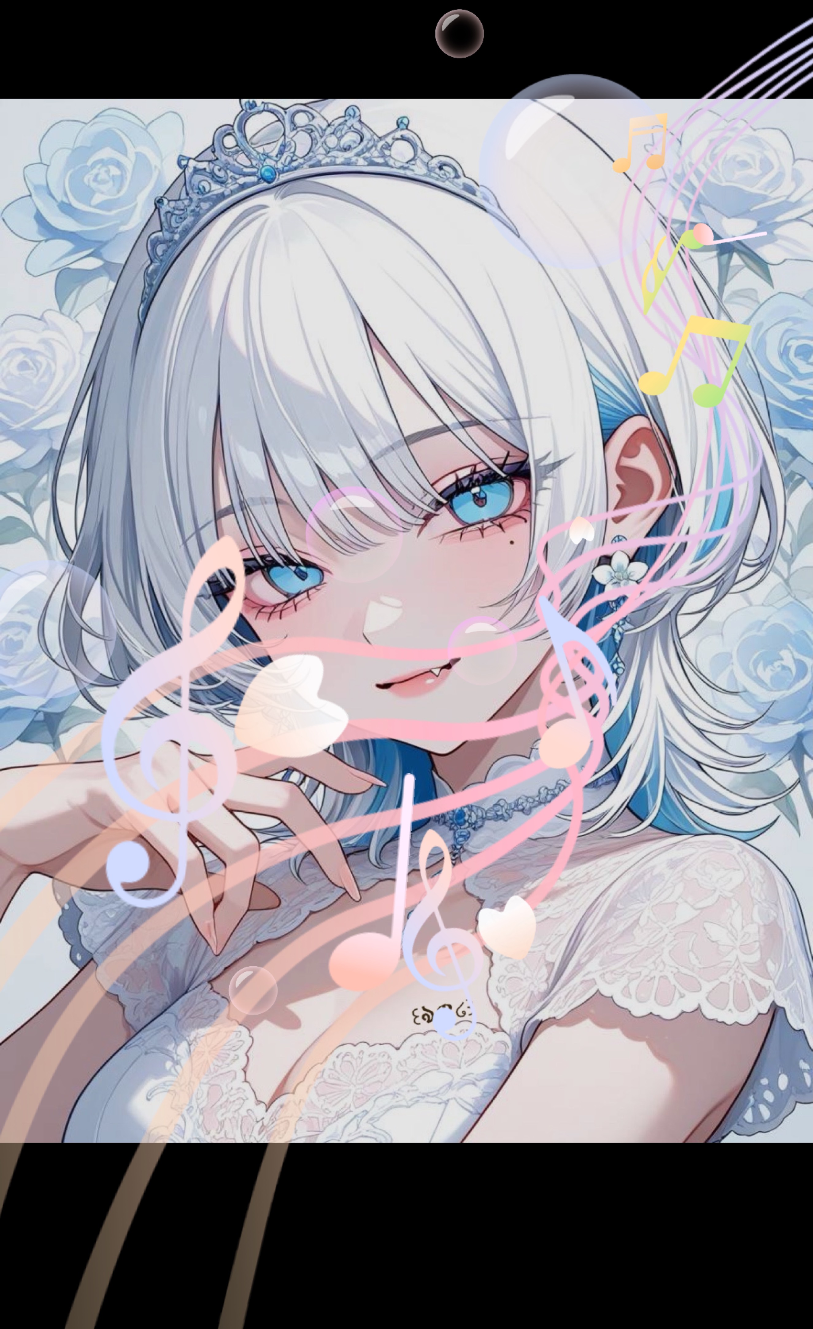 新背景🩵八重歯で刺してあげる