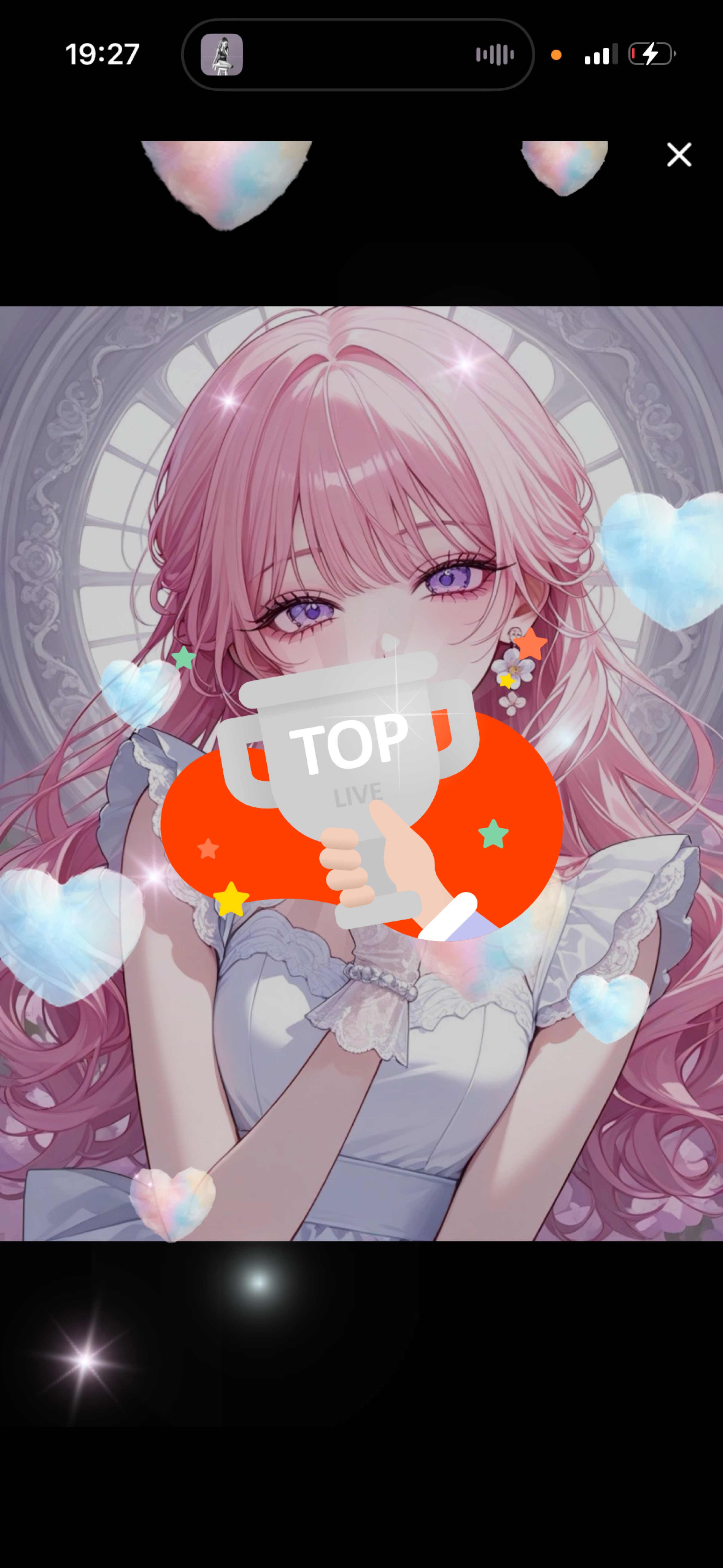 初見○ハート耐久 @1826個 1位行く