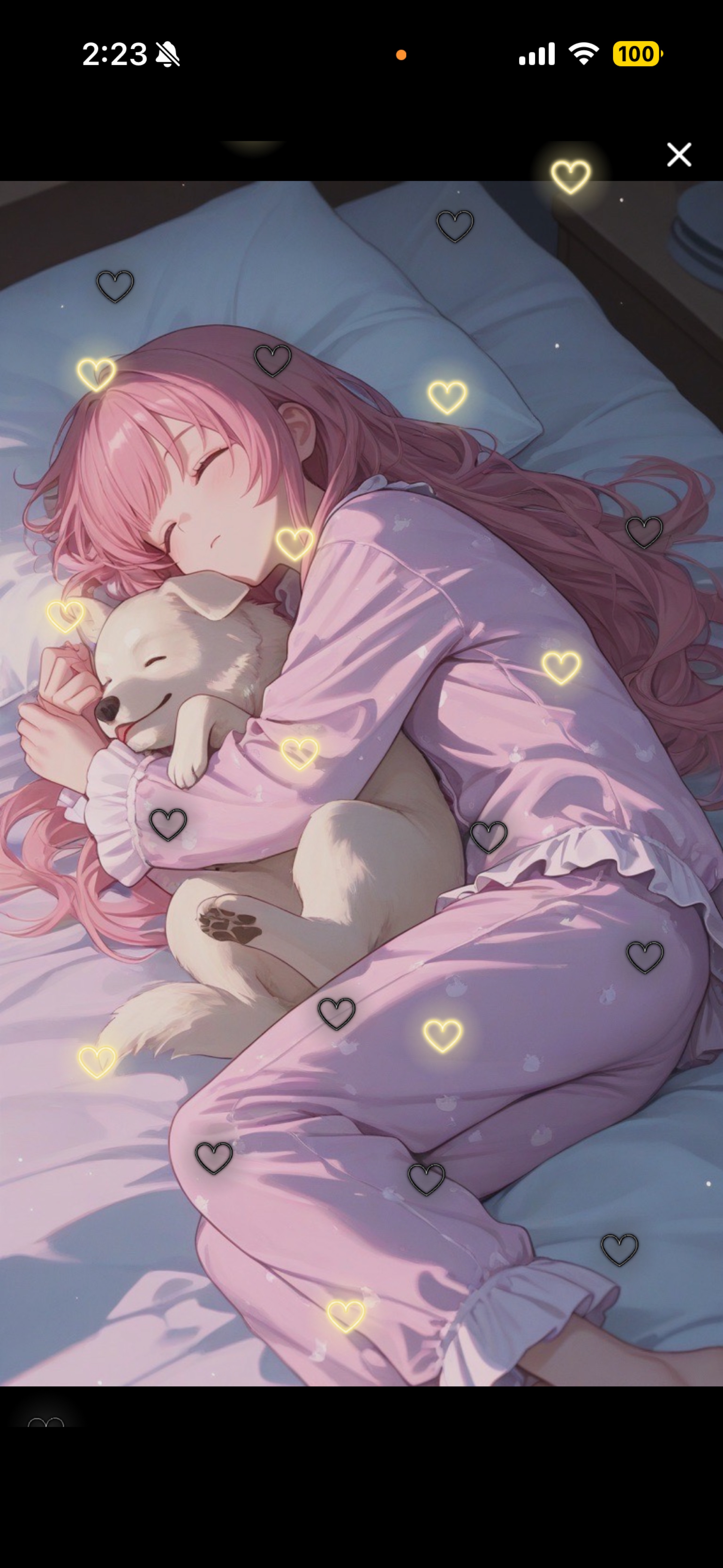 寝落ちどうぞ⟡.·