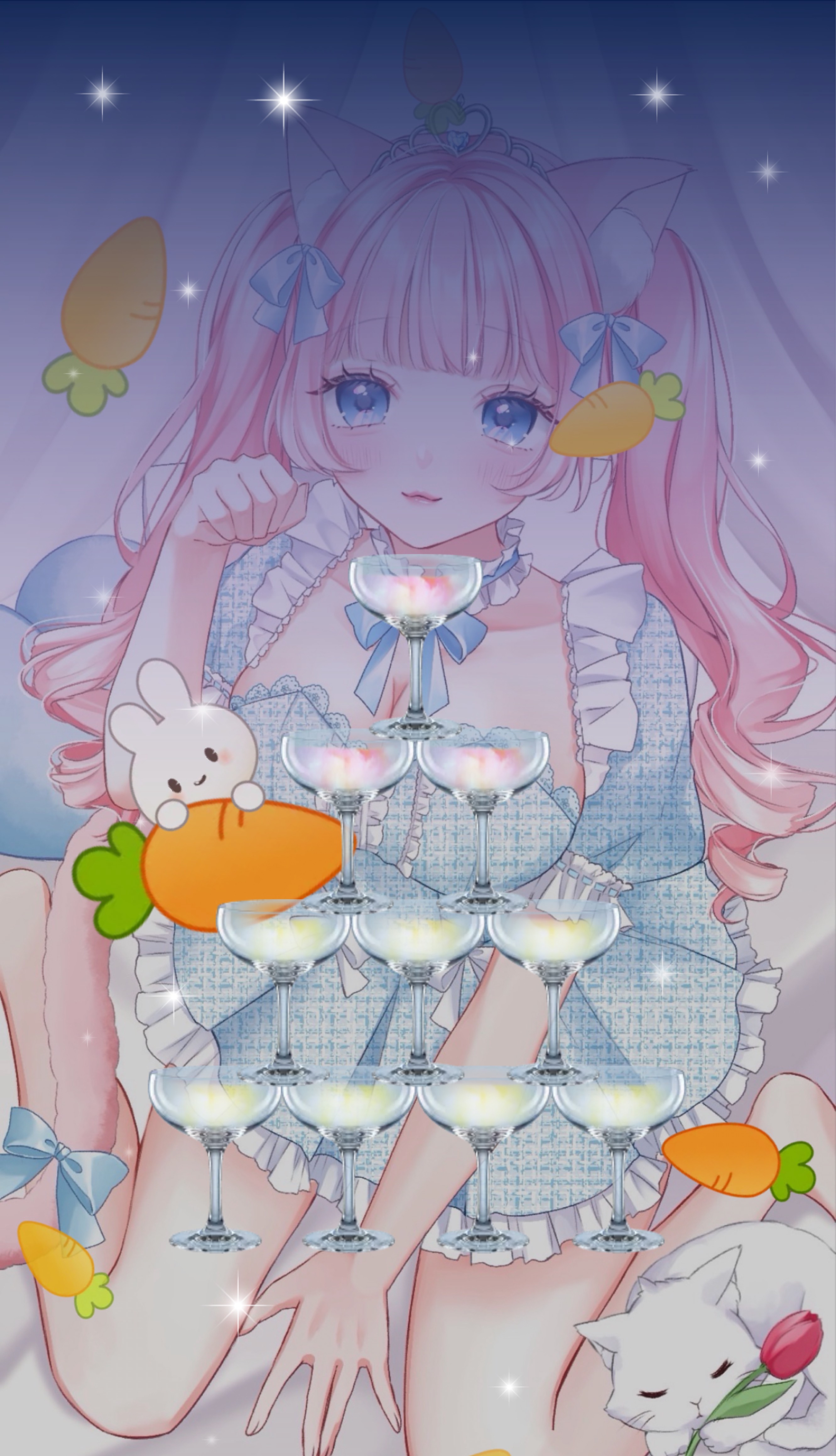 んーーーっにゃ