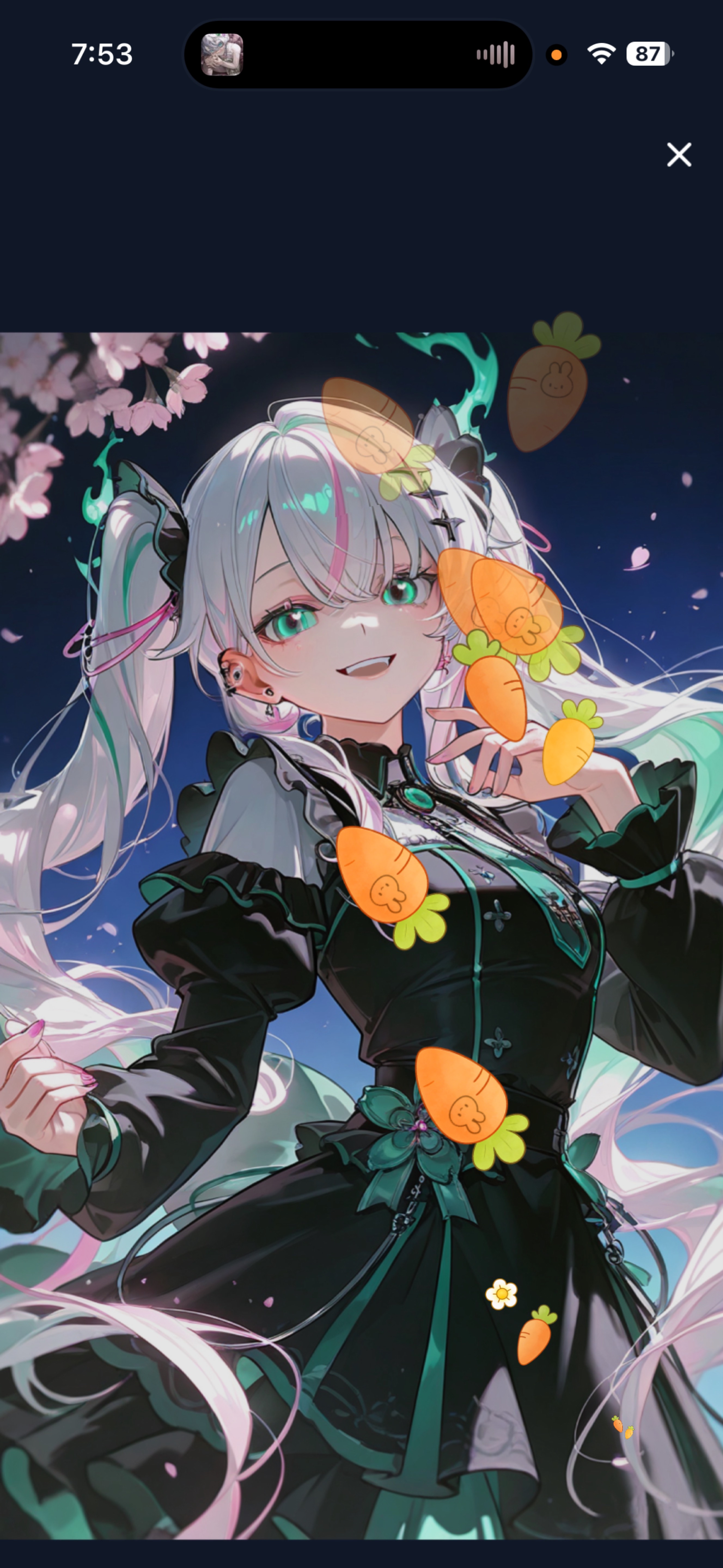 ハート2個分話したい💖