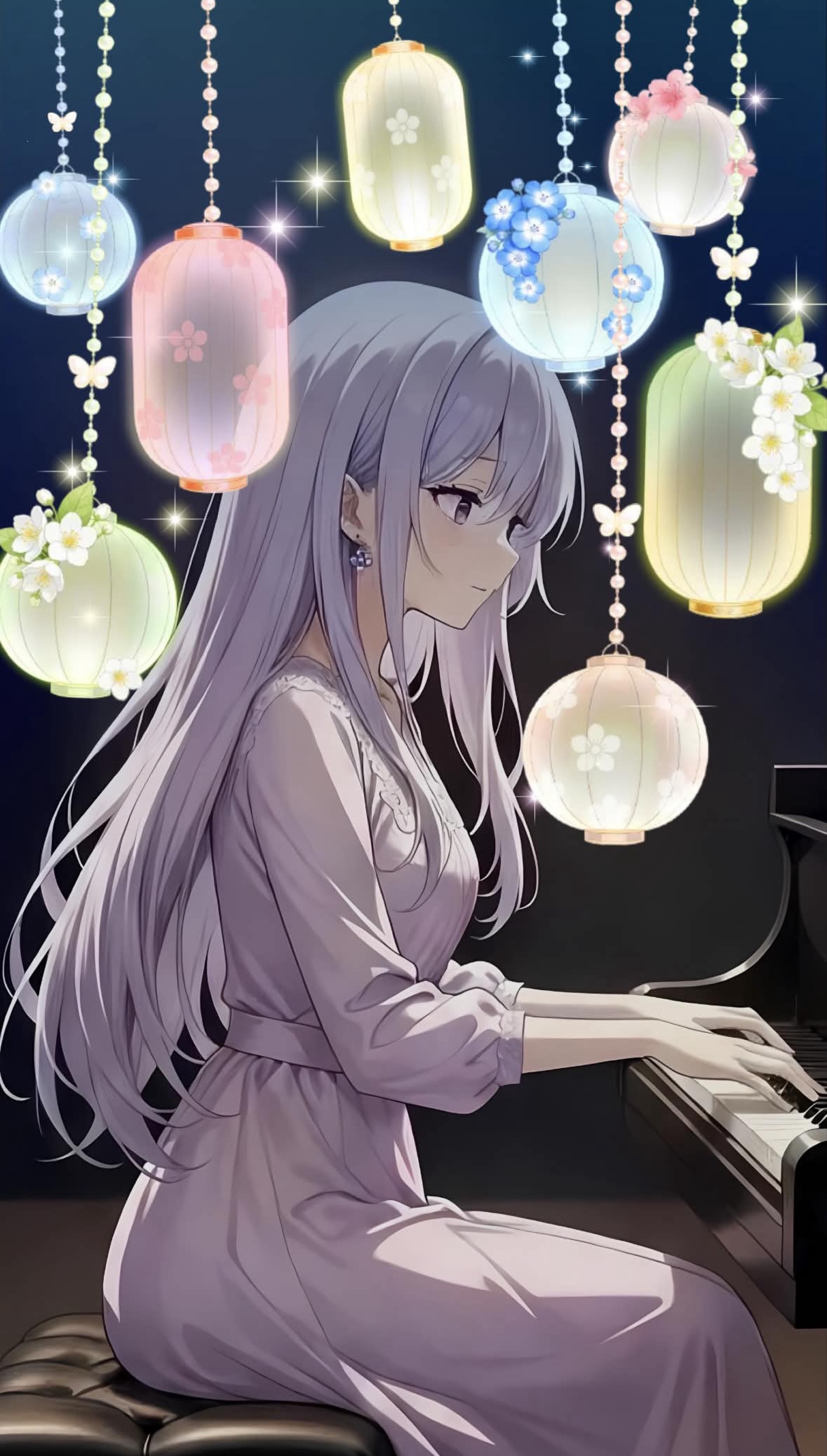 寝潜初◎ピアノ練習