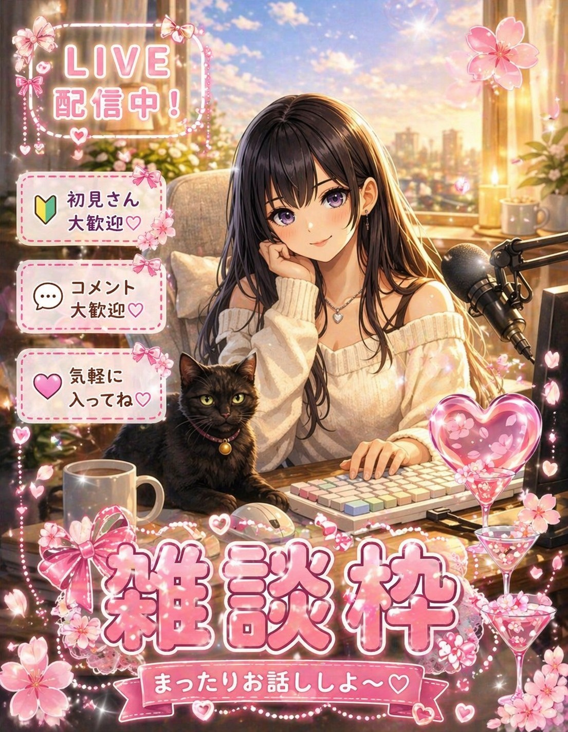 初見さん️⭕今日は何してるの？教えて👂