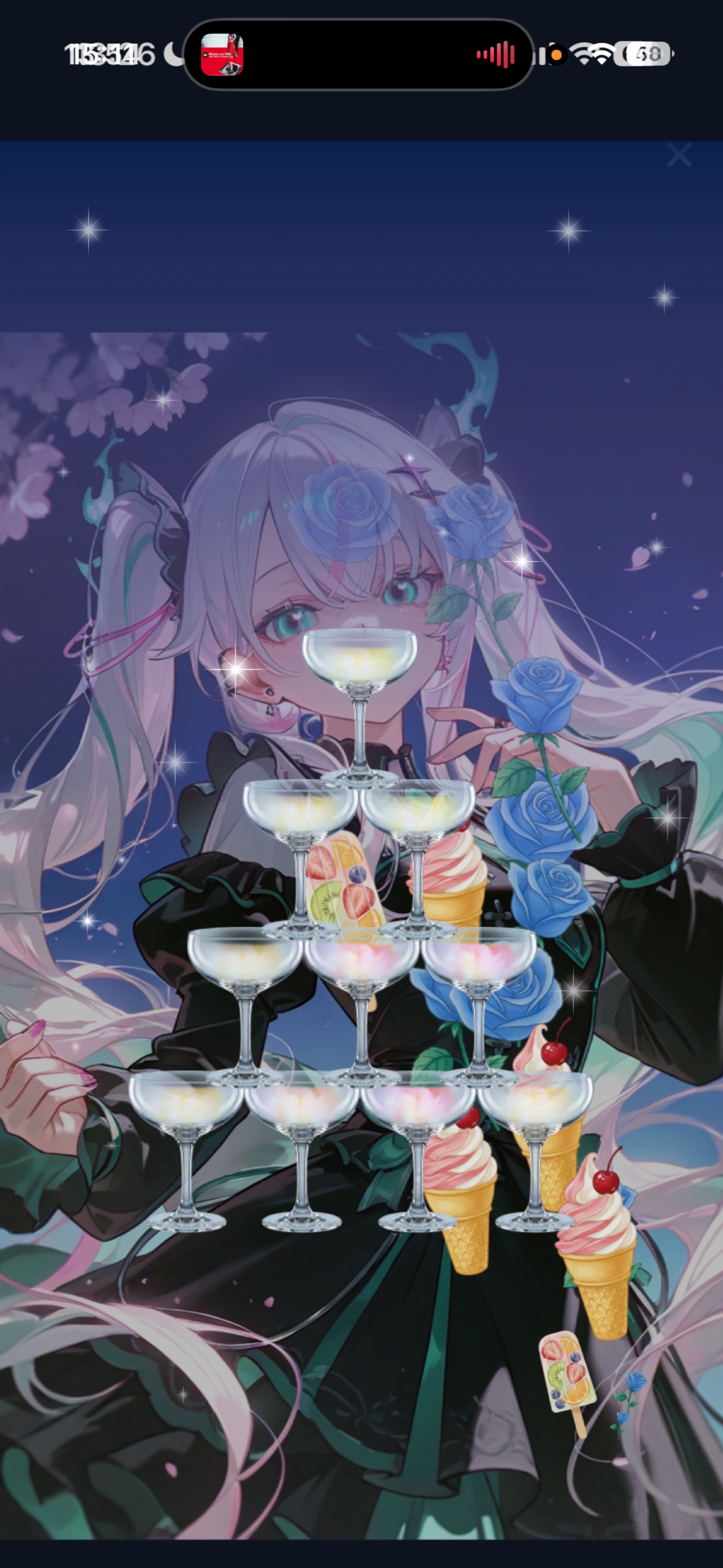 ハート2個分話したい💖