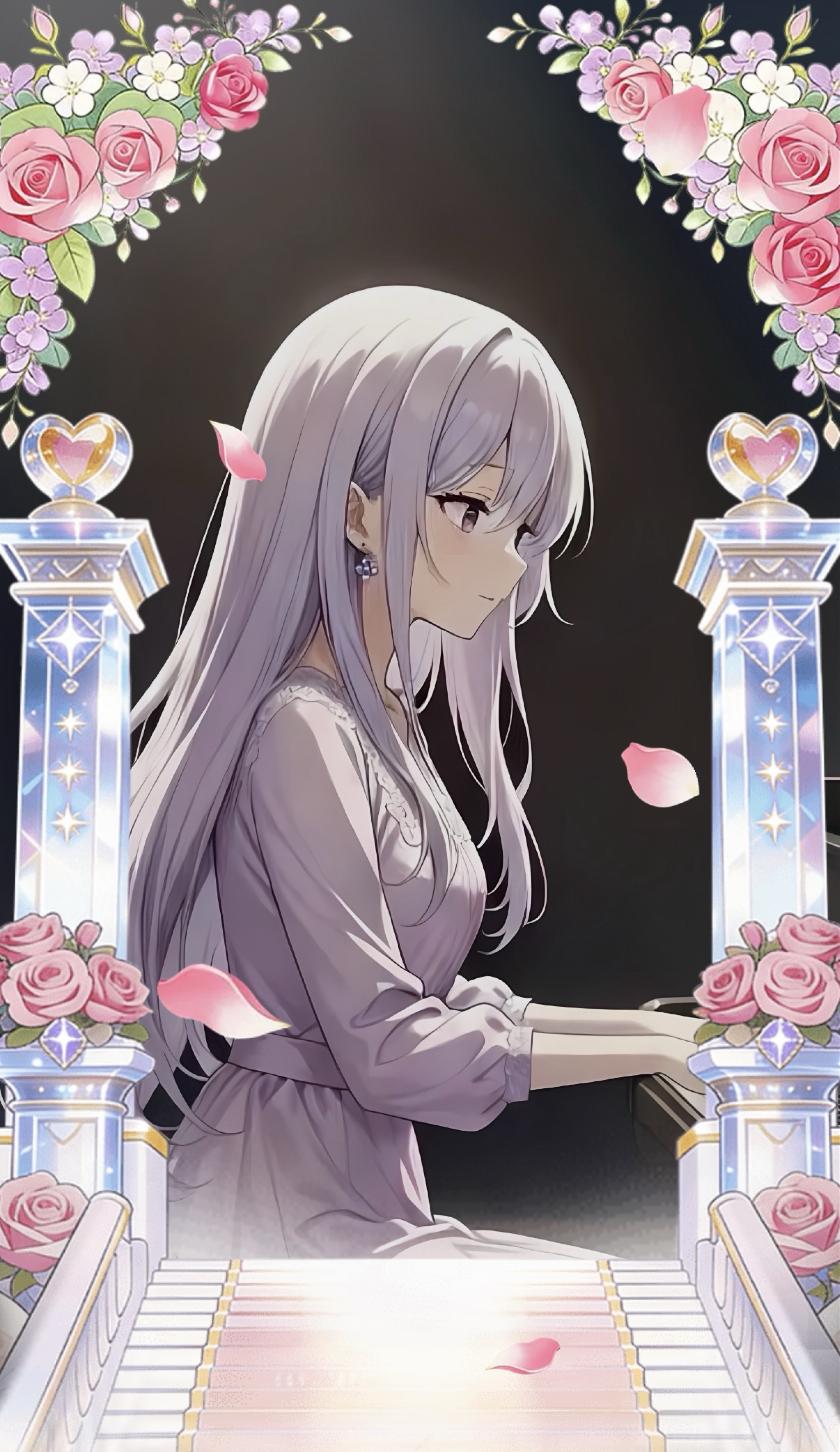 寝潜初◎ピアノ練習