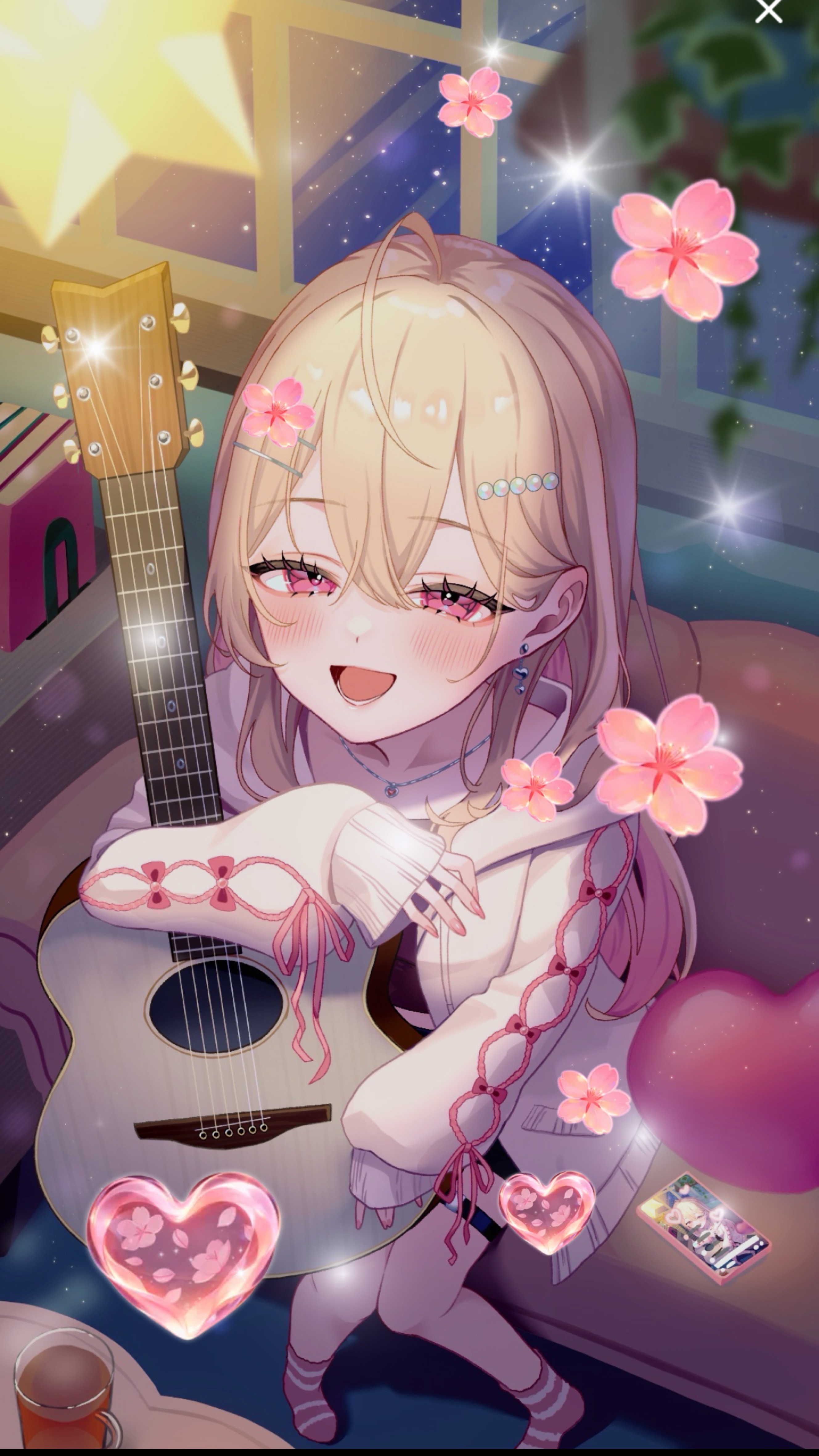 初潜寝◎🌙弾き語りで充電します🔌