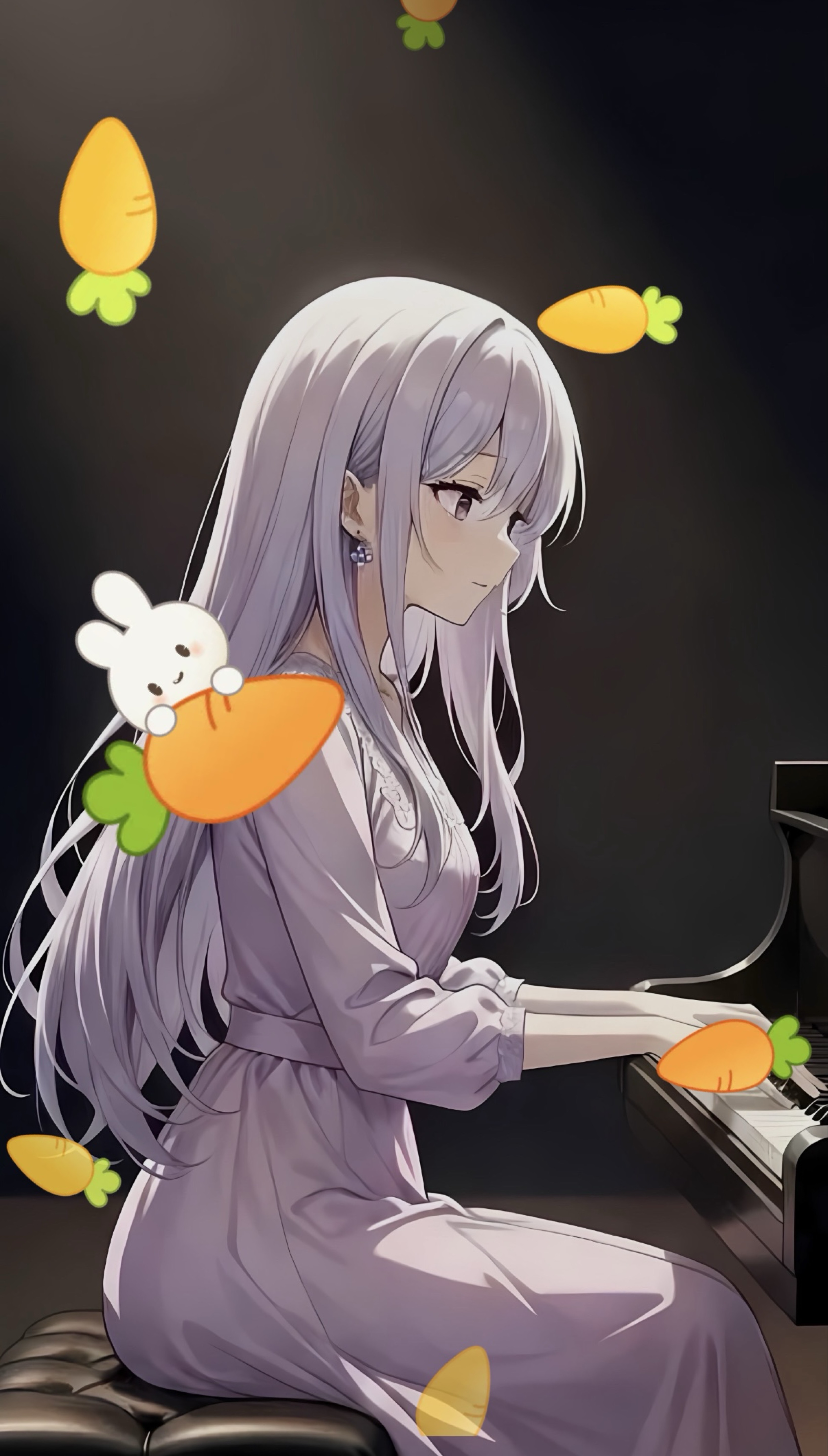 寝潜初◎ピアノ練習
