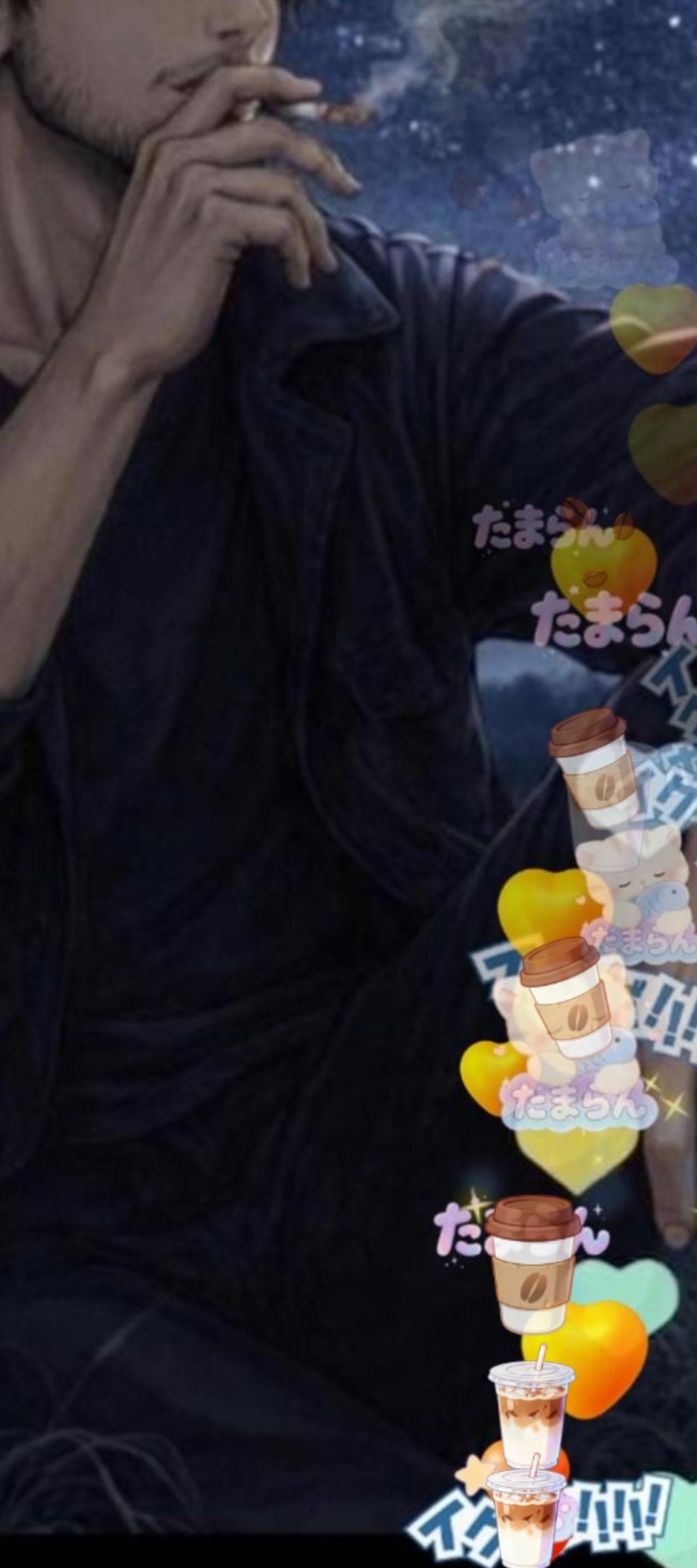 作業もする寝落ち枠