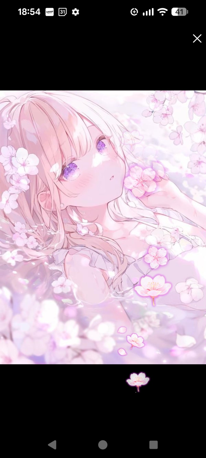 一緒に寝落ちしよう🌸