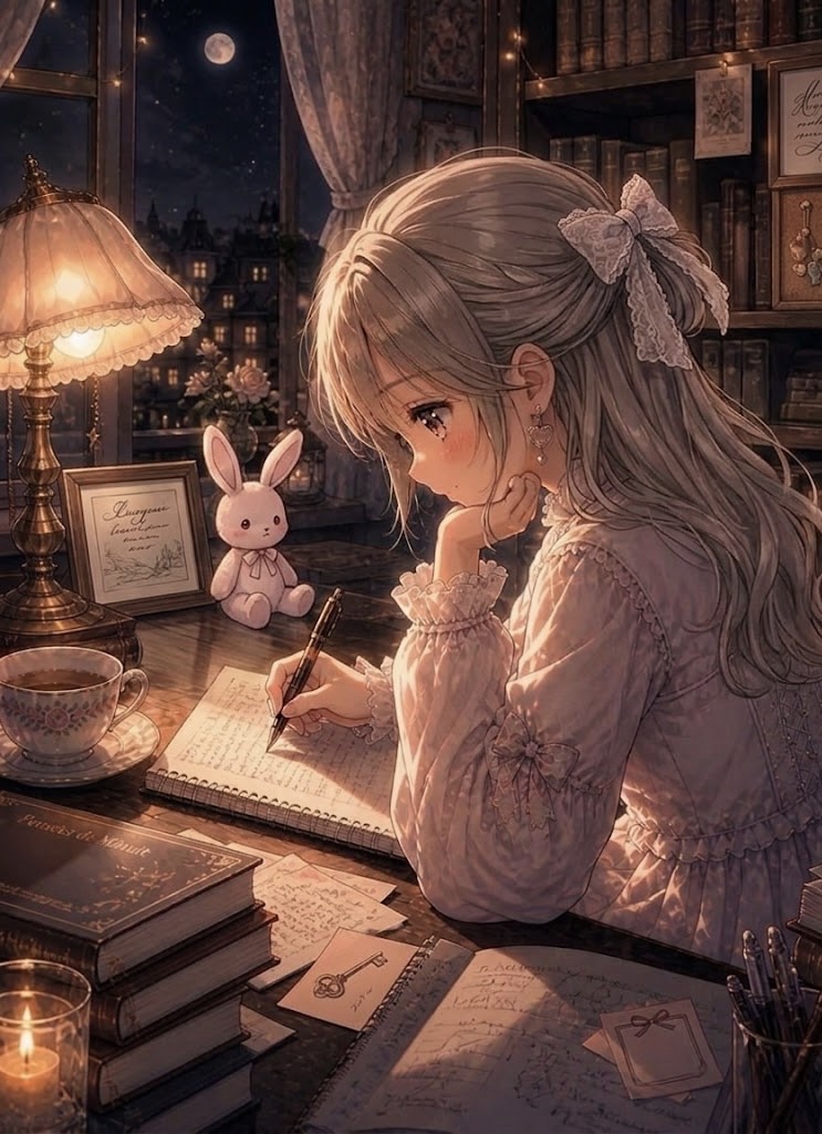 🌃深夜のまったり勉強部屋📖