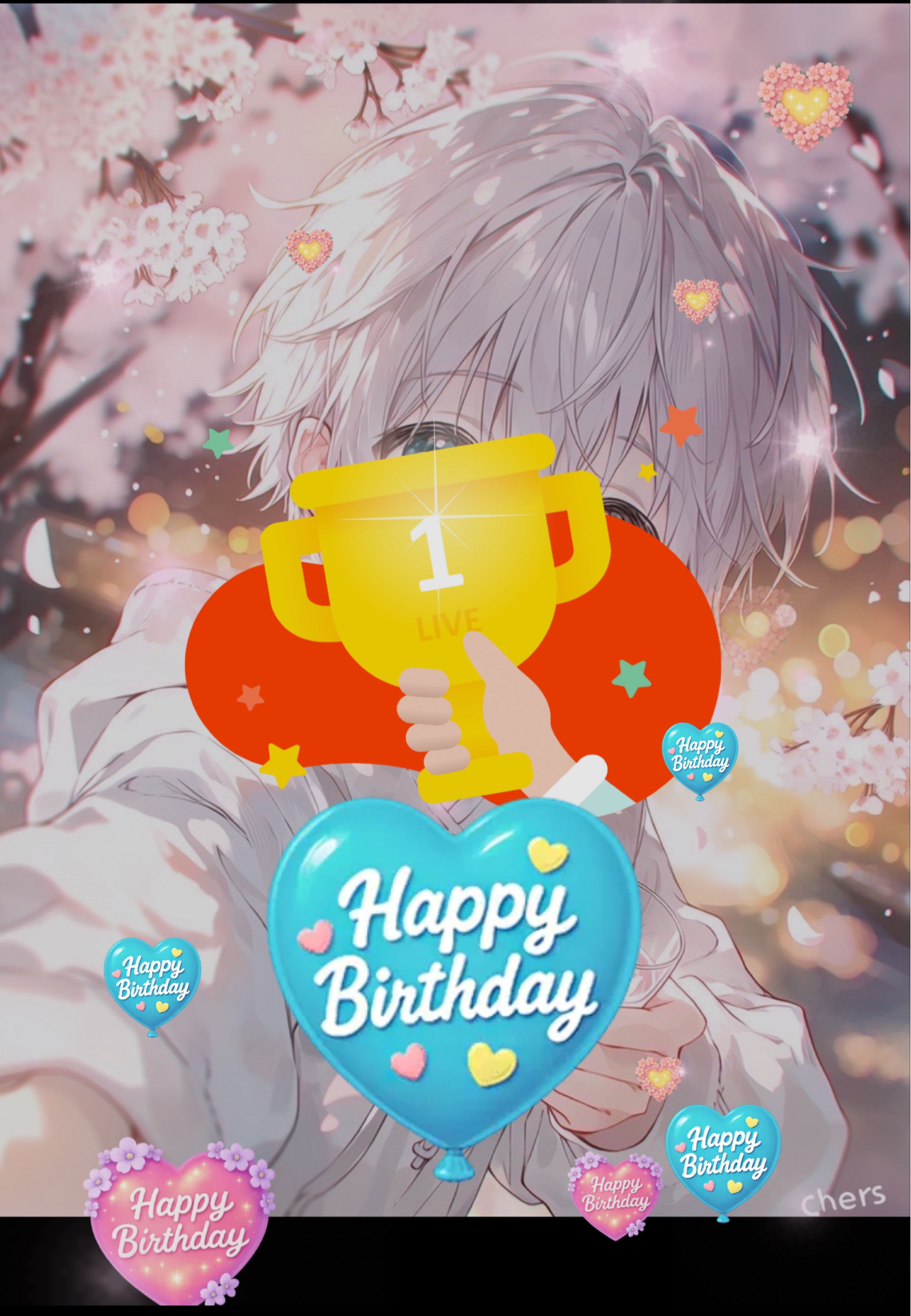 バースデー男子🎂おはよう