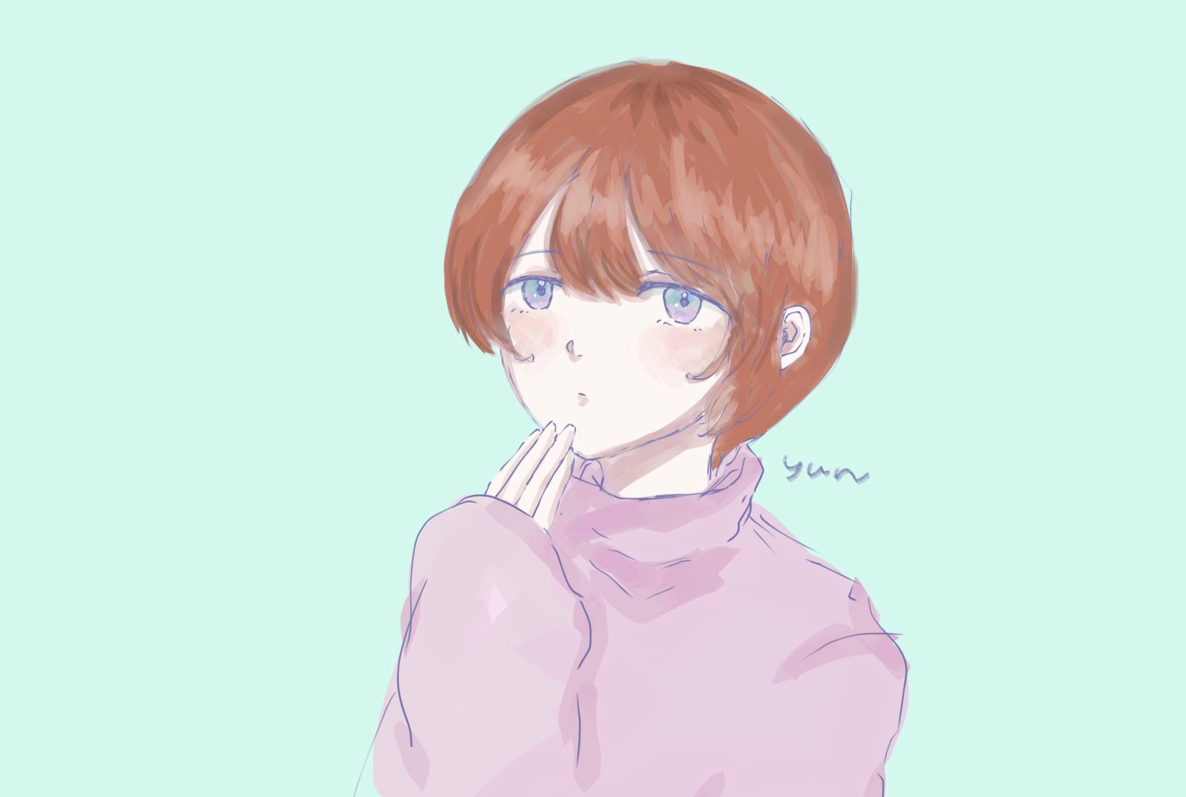 あまり話しませんが