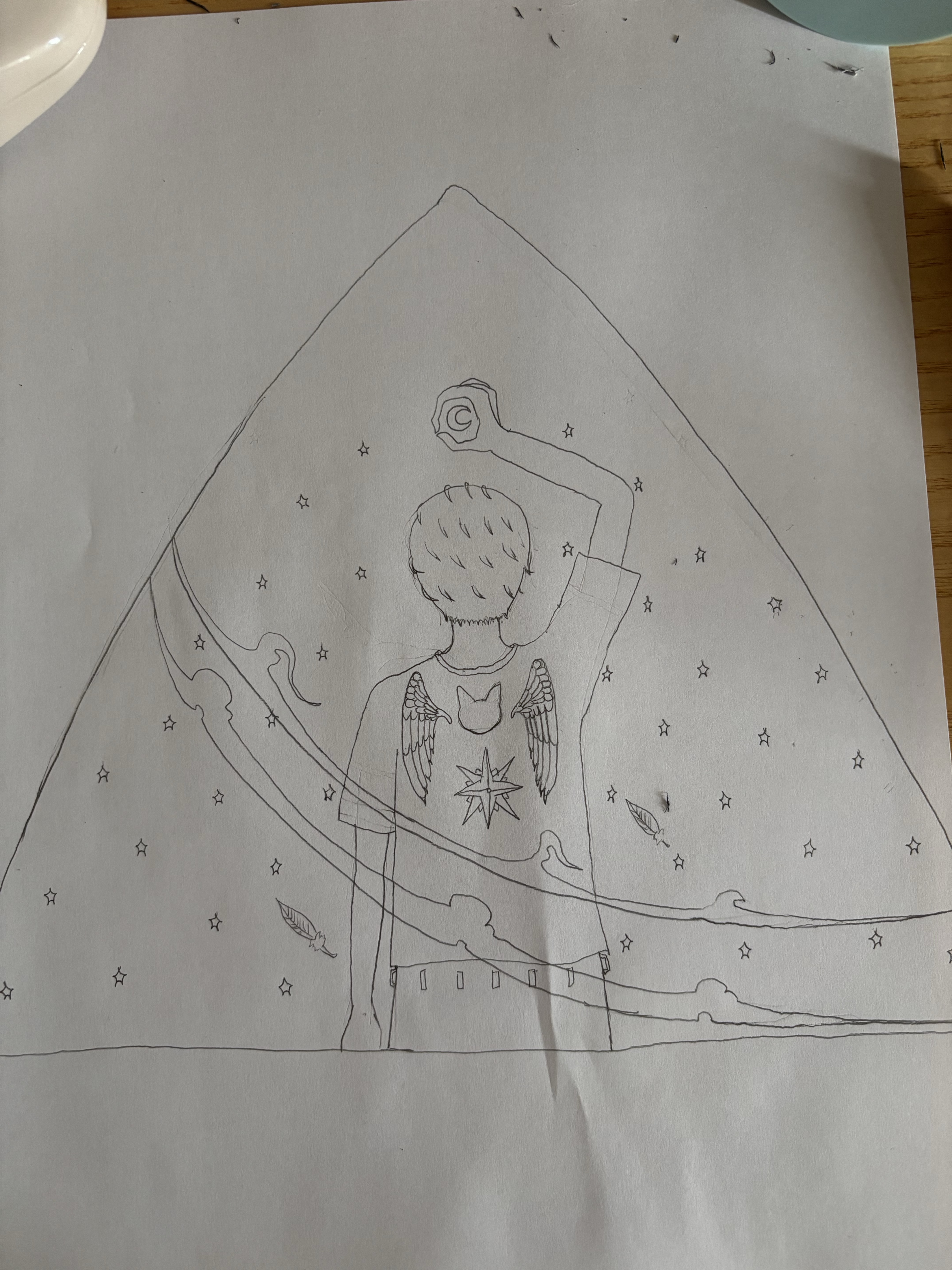 連勤明けのイラスト枠
