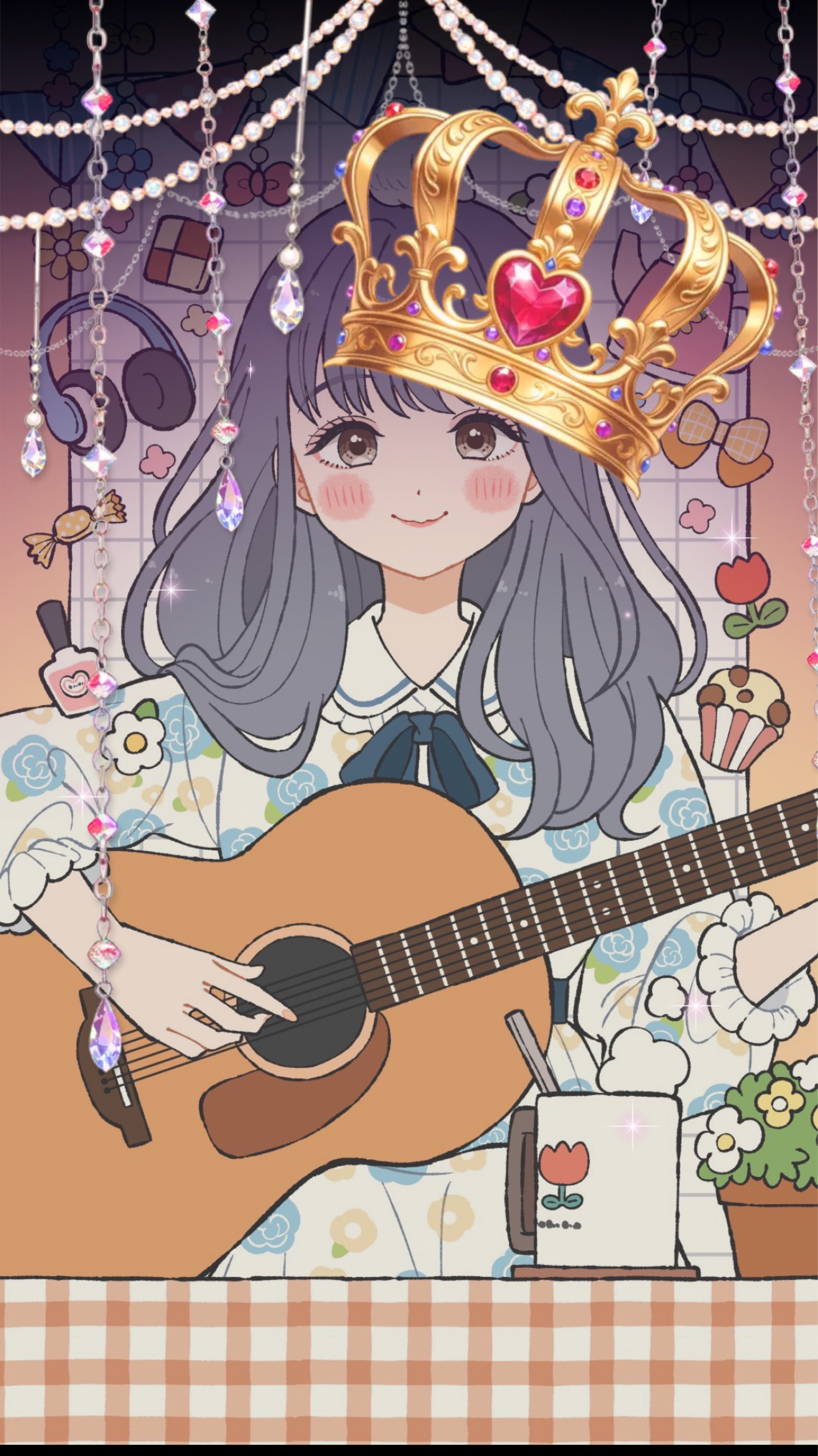 弾き語り。