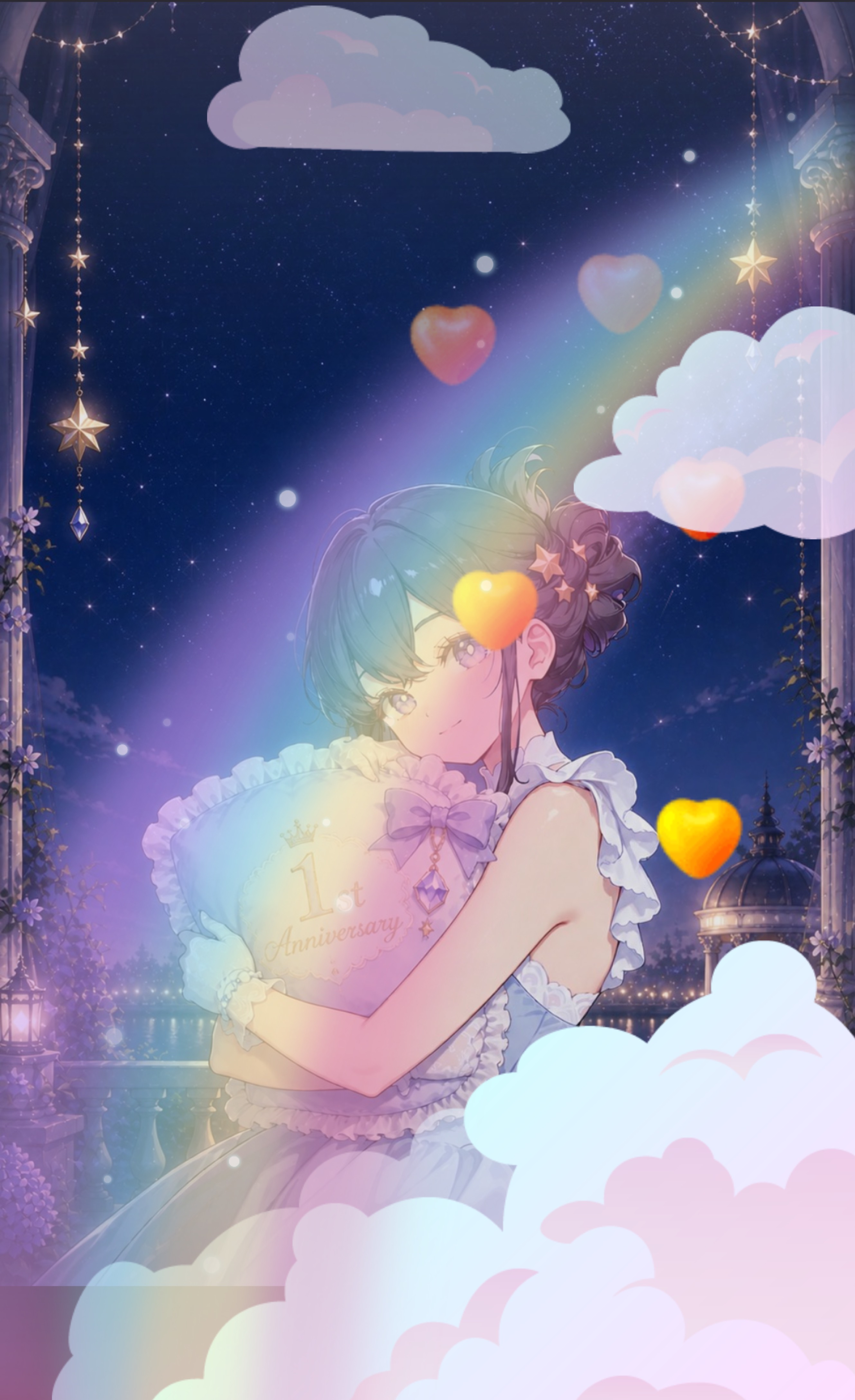 みーんなの眠気を誘う1周年日跨ぎの夜🥀⋆