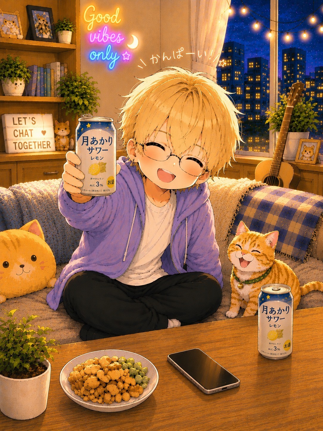 1537 おしゃべり多め たまにギター再